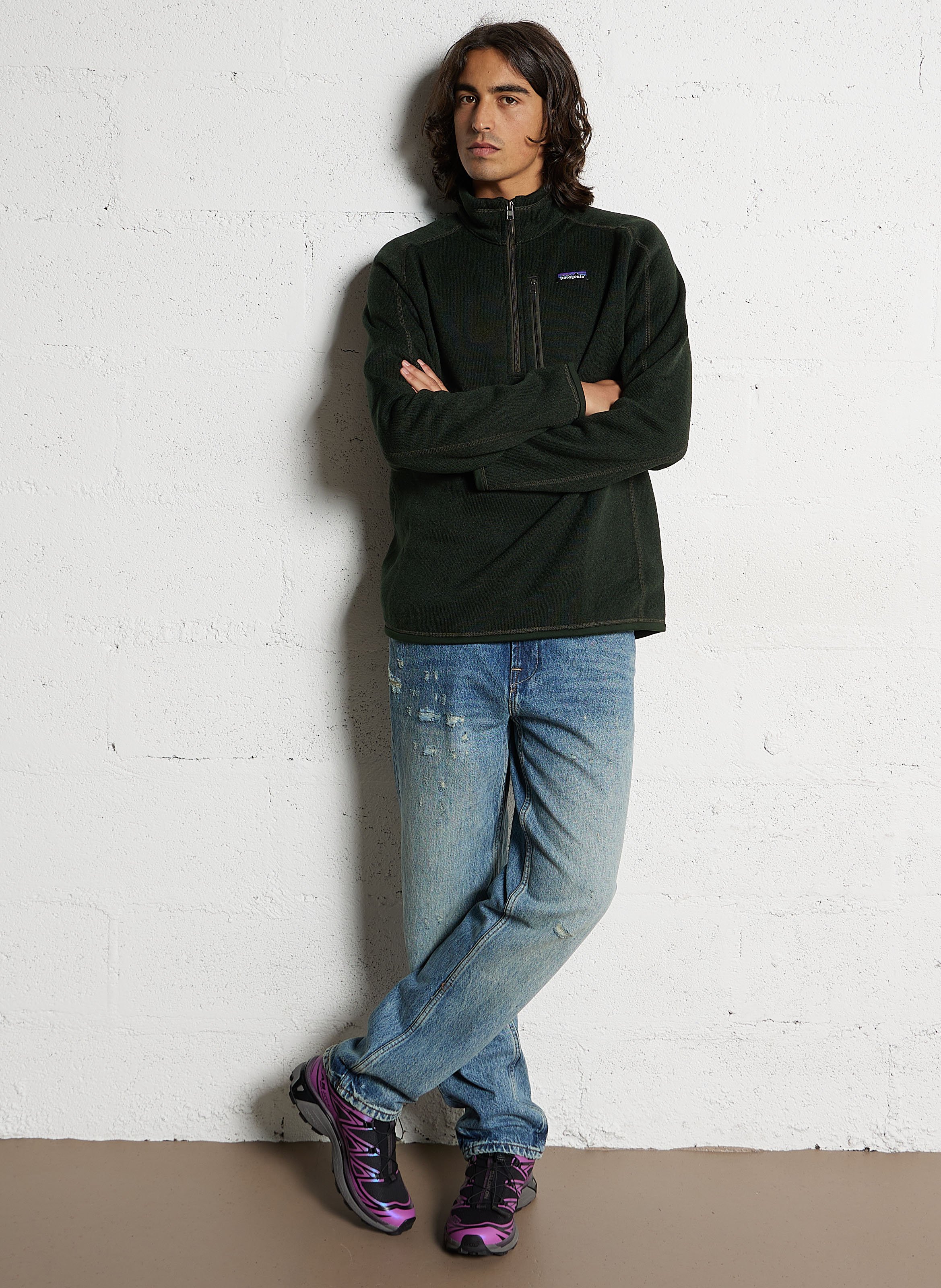 Elena high-neck sweater PATAGONIA Green