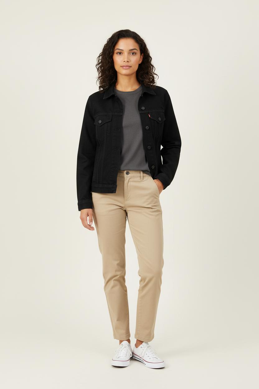 Denim jacket LEVI'S - Seconde main Black