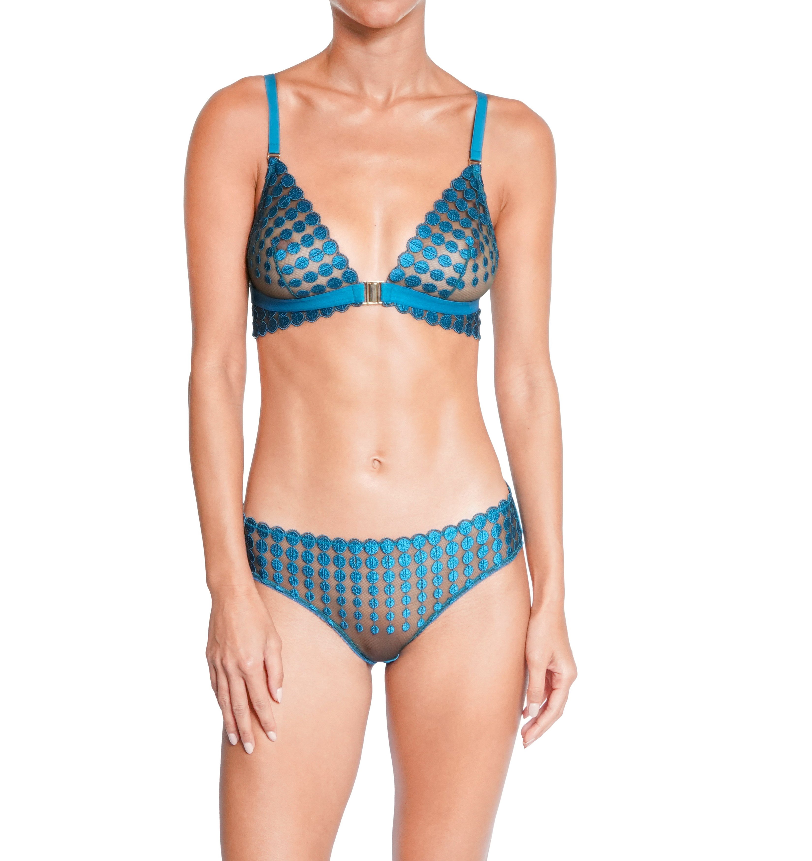 Dark Fold panties Blue