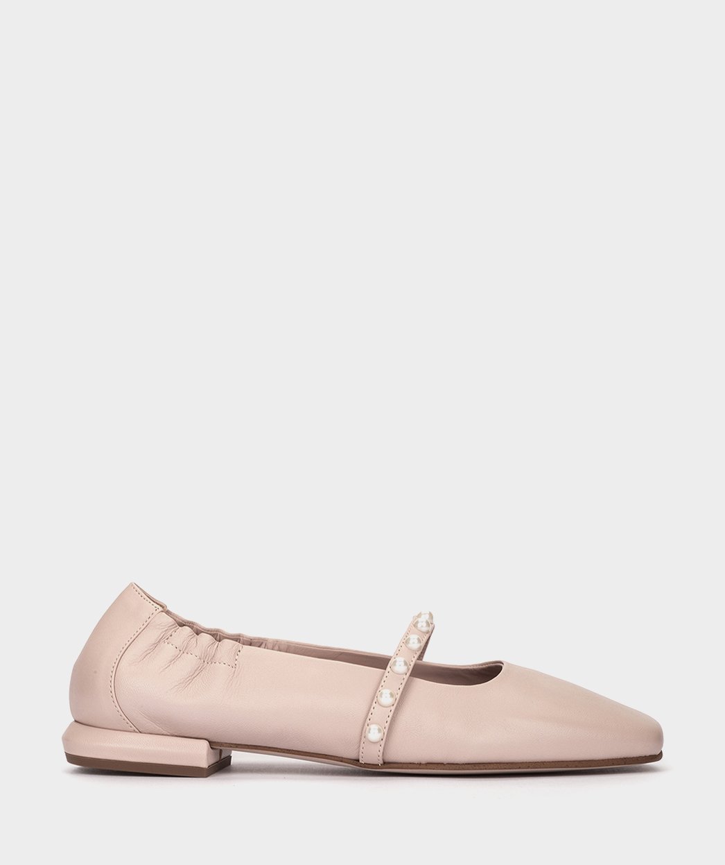 Flat leather pink shoes PEDRO MIRALLES Pink