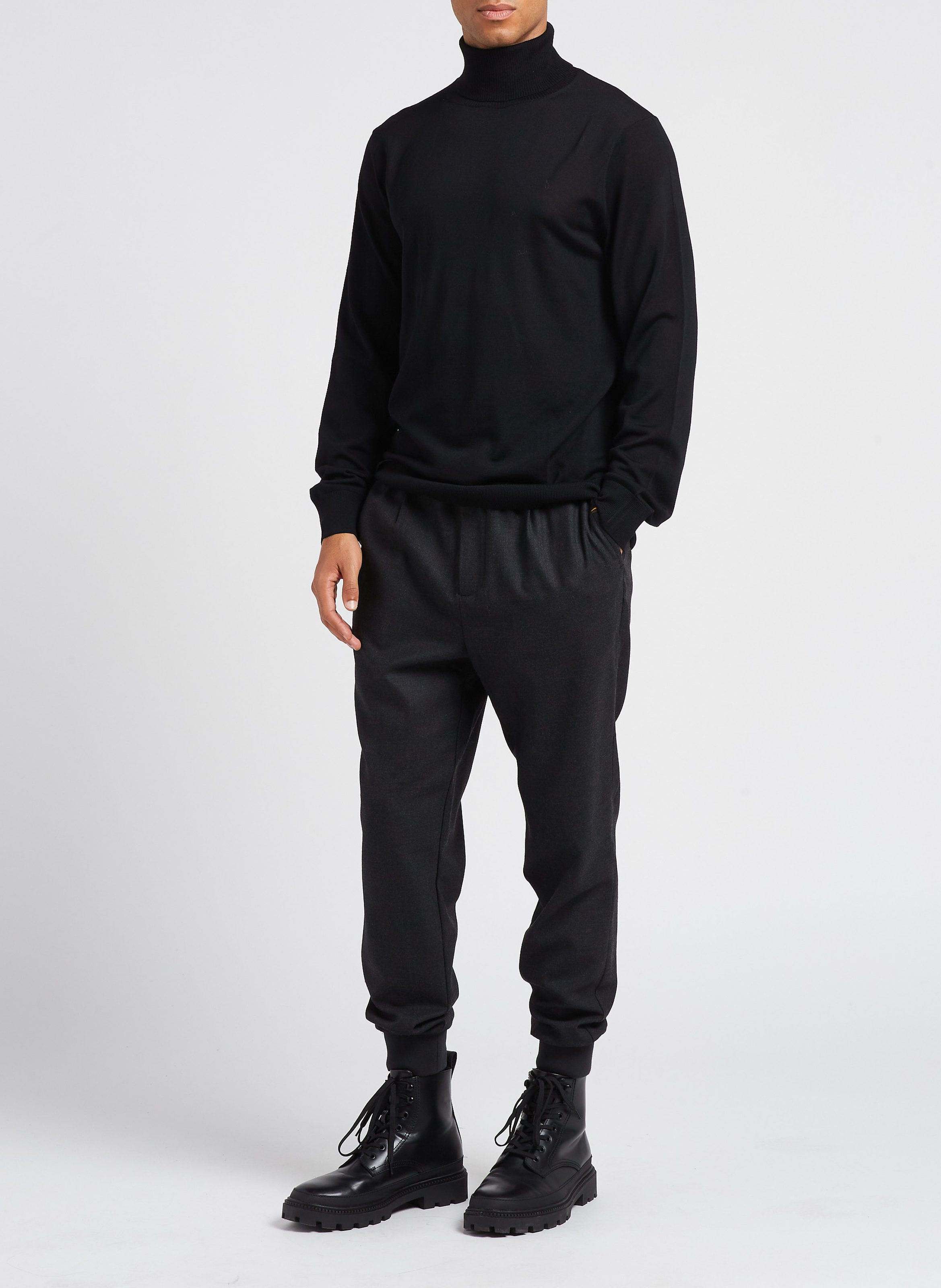 Locker geschnittene Jogginghose, Slim Fit SCOTCH AND SODA Schwarz