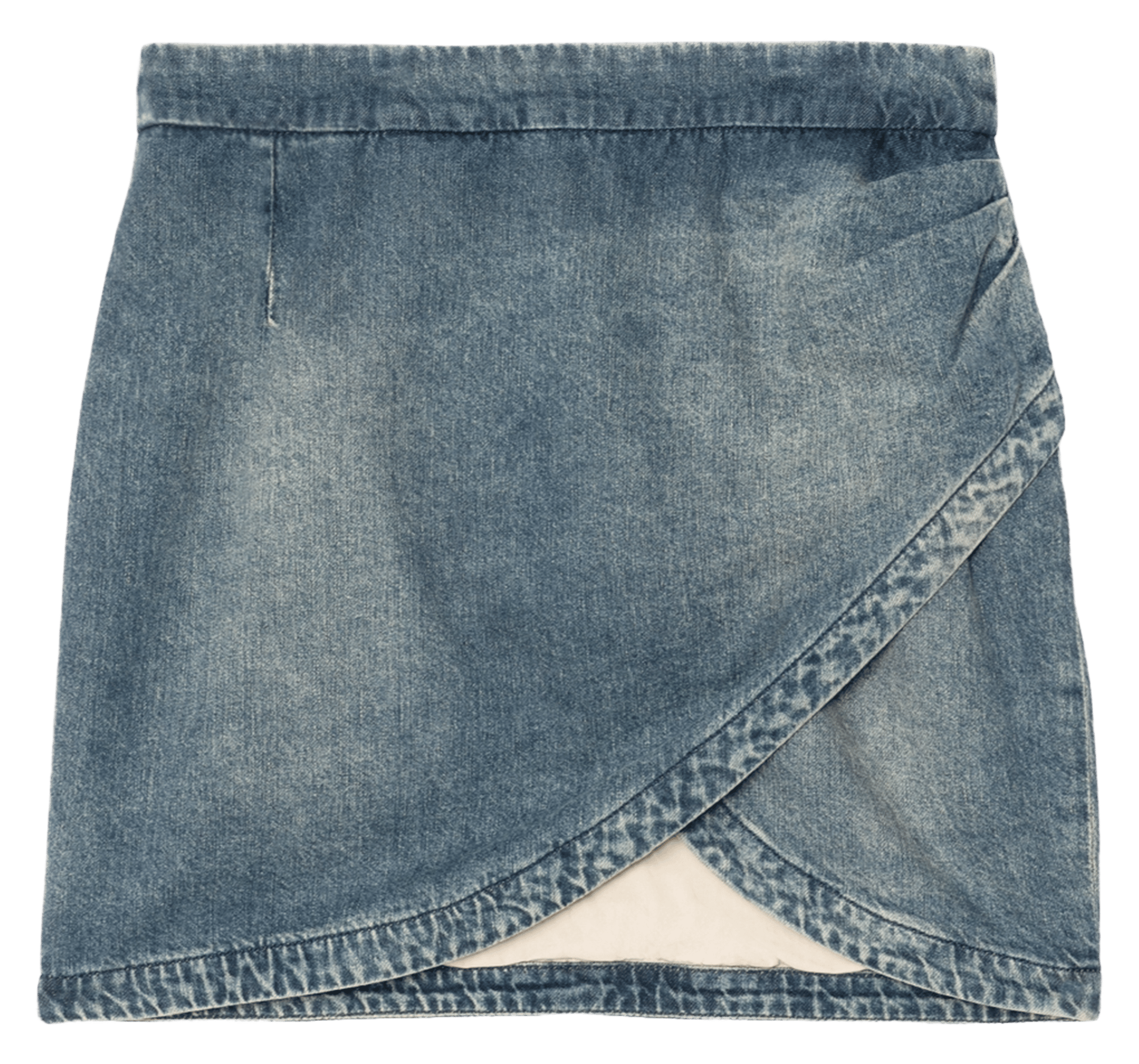 Kurzer Baumwoll-Jeansrock ZADIG&VOLTAIRE Blau