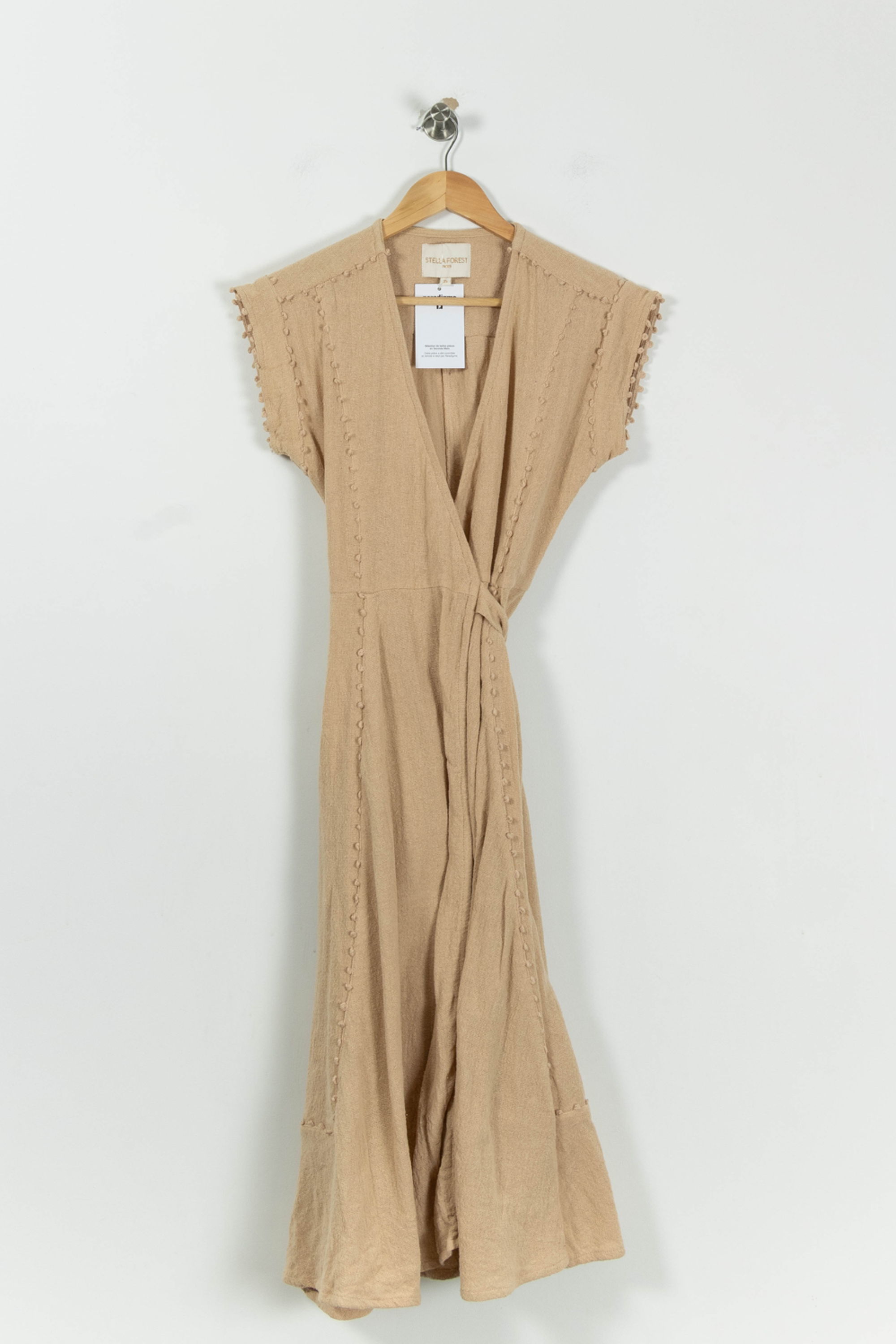 Robe longue STELLA FOREST - SECONDE MAIN Beige