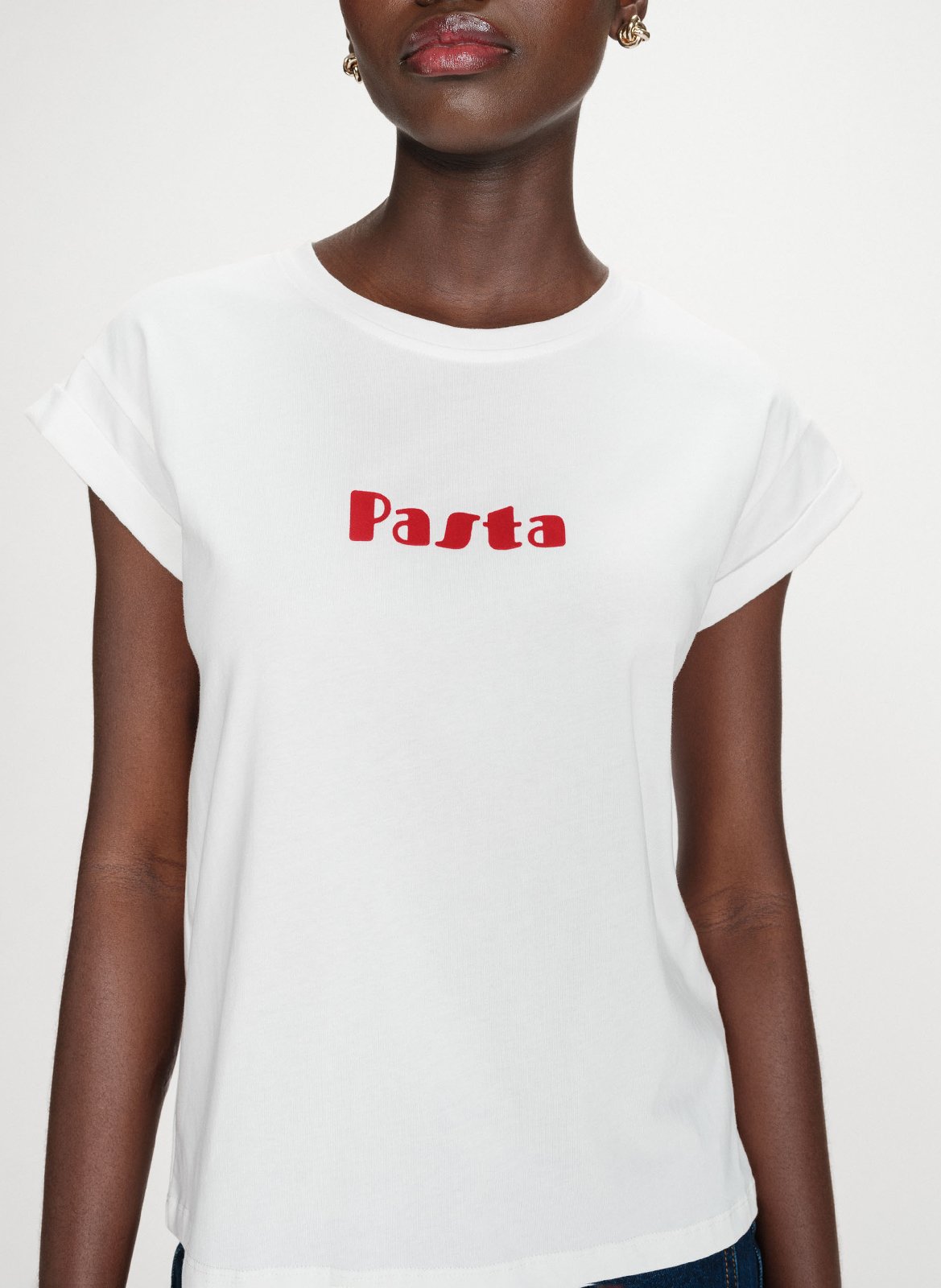 Camiliday round-neck sleeveless cotton top GRACE ET MILA Red