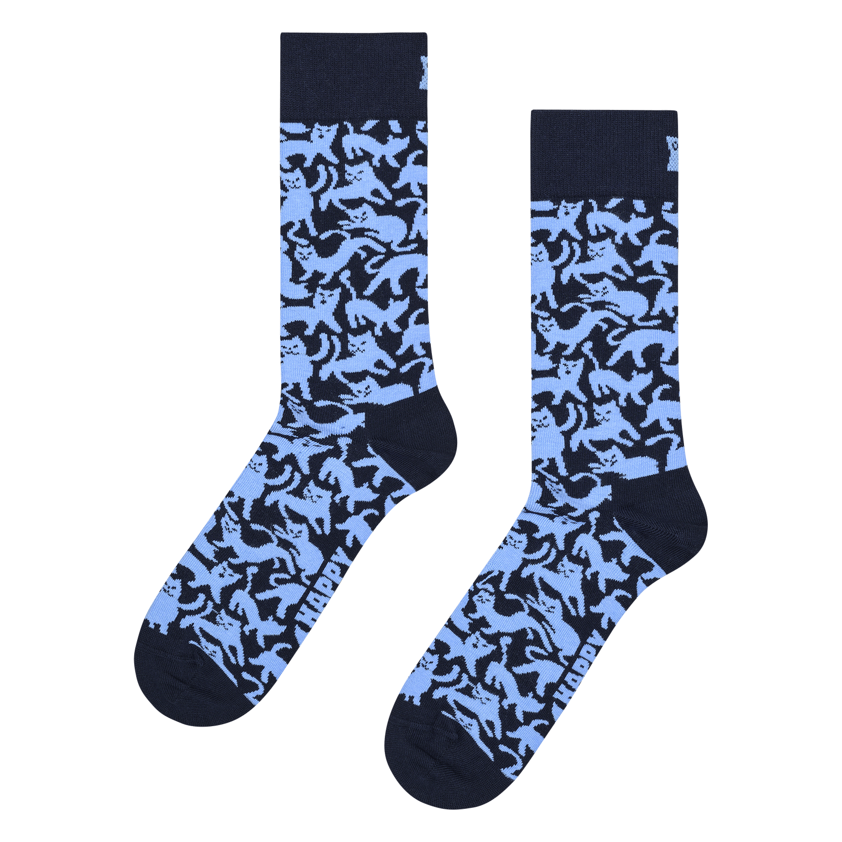 Socken aus Baumwoll-Mix mit Print HAPPY SOCKS Blau