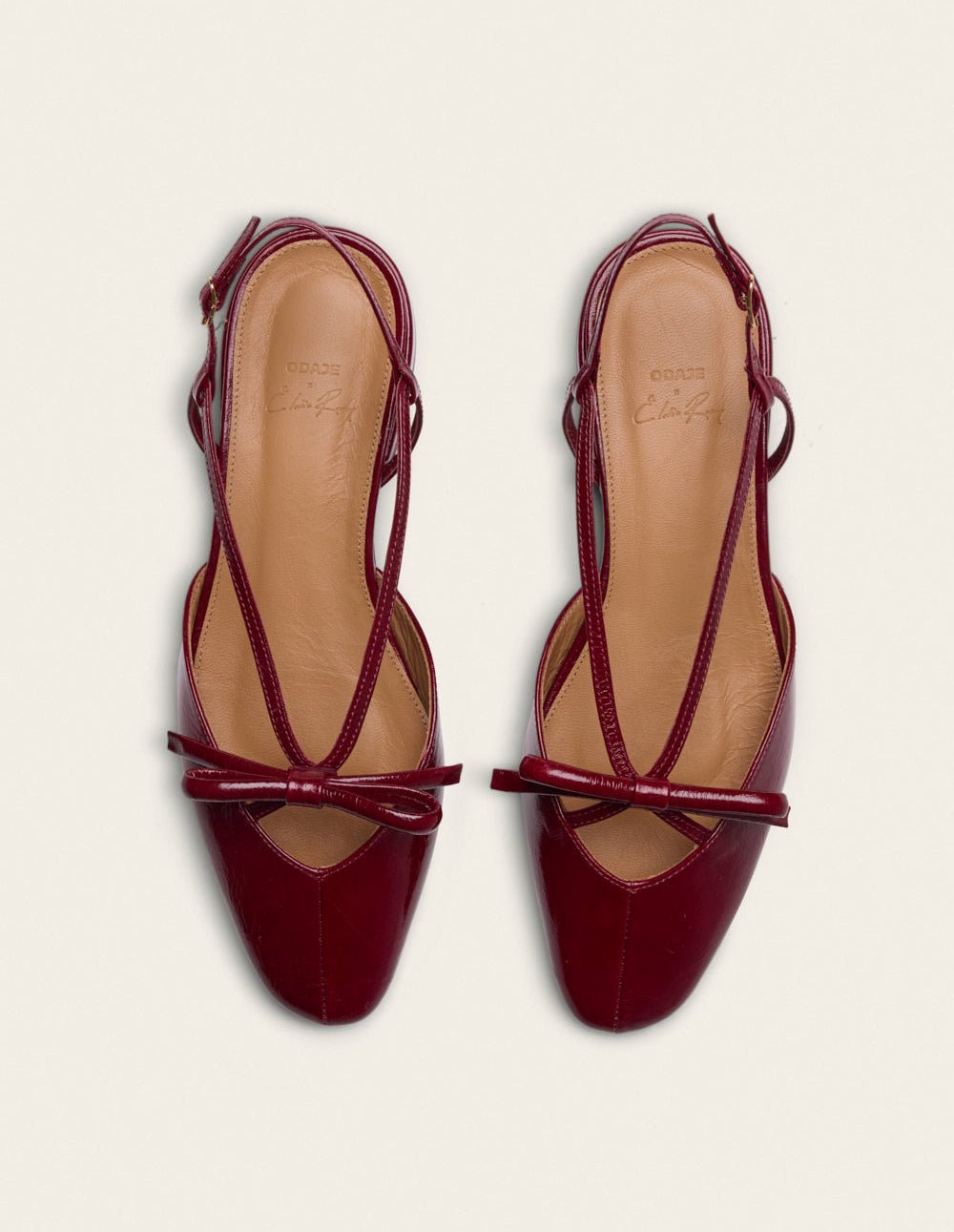 Ballet pumps ODAJE Red