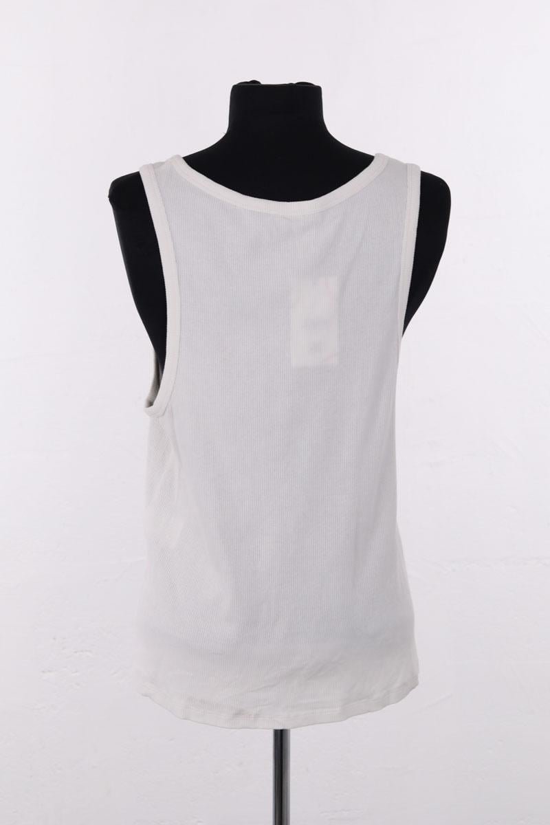 Azawood sleeveless top PACO RABANNE - Seconde Main White