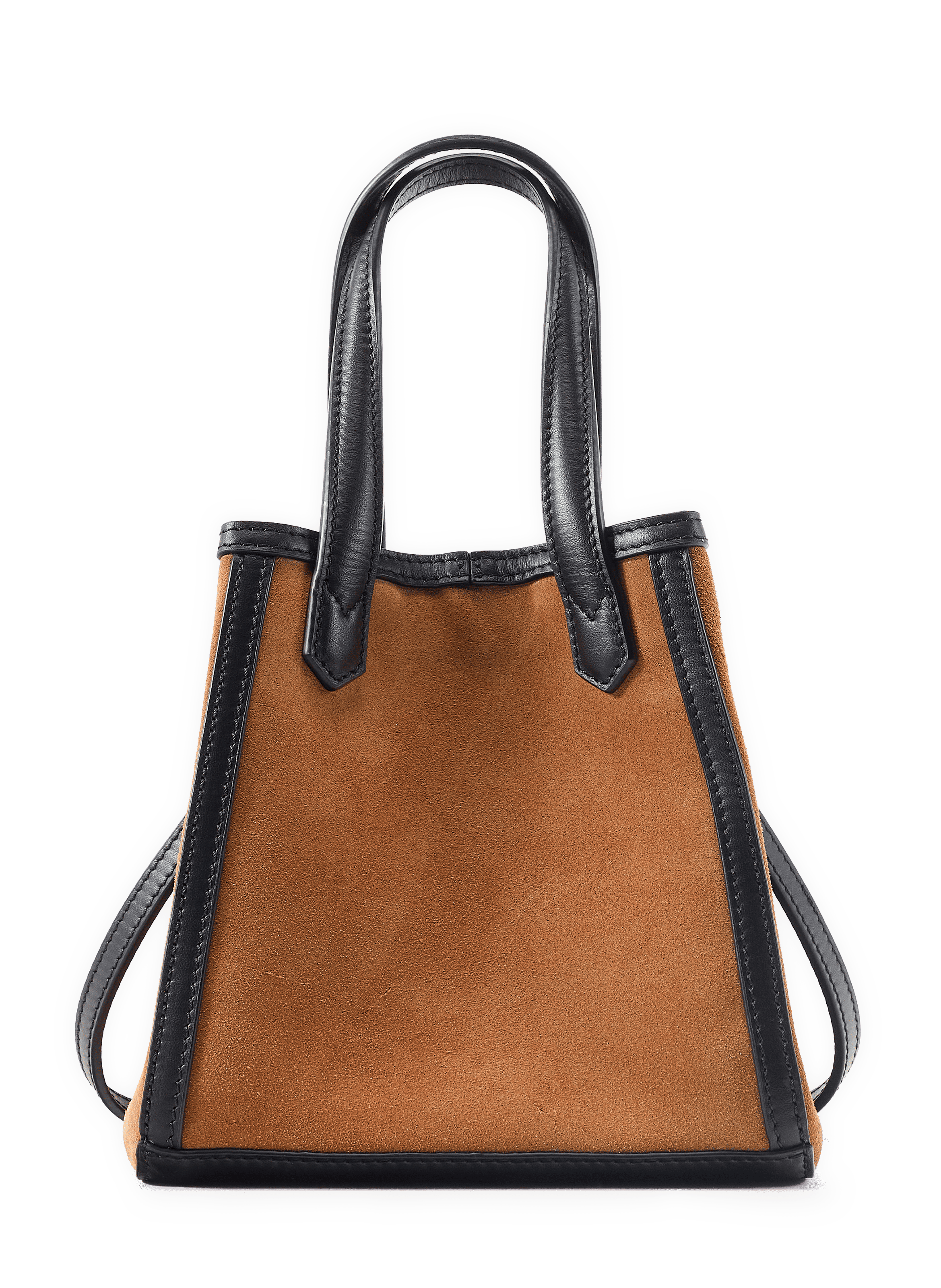 Enzobino leather crossbody bag in enzobino leather. SAISON 1865 Brown