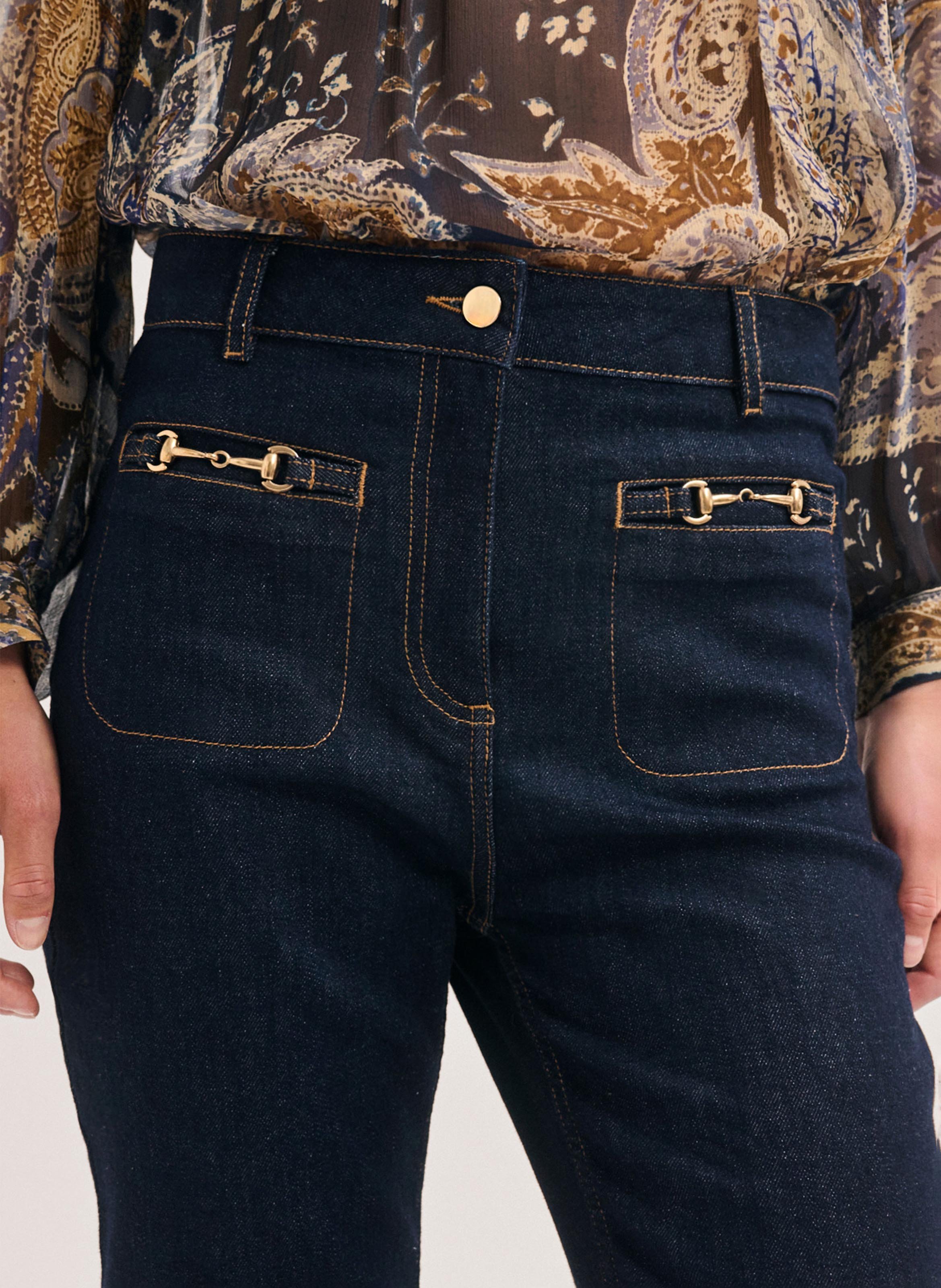 Bootcut-Jeans PABLO Blau