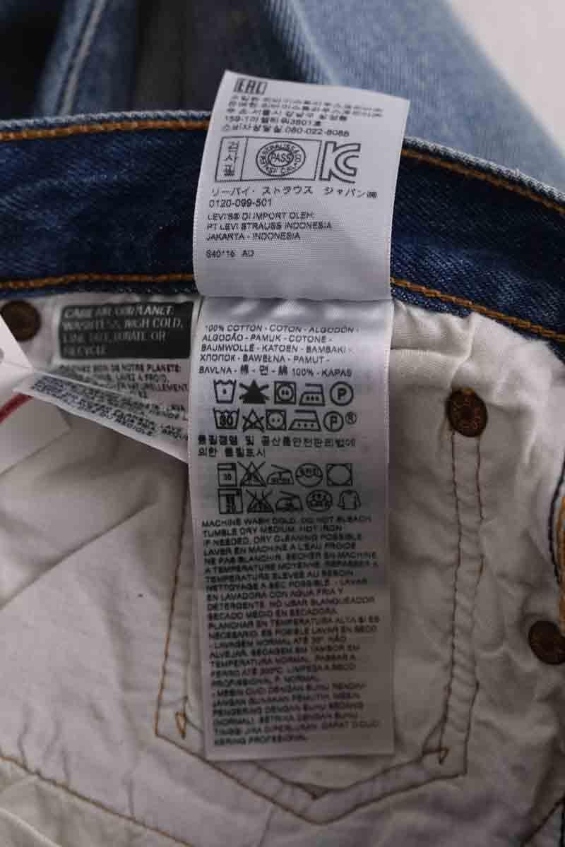 501 straight jeans LEVI'S - Seconde main Blue