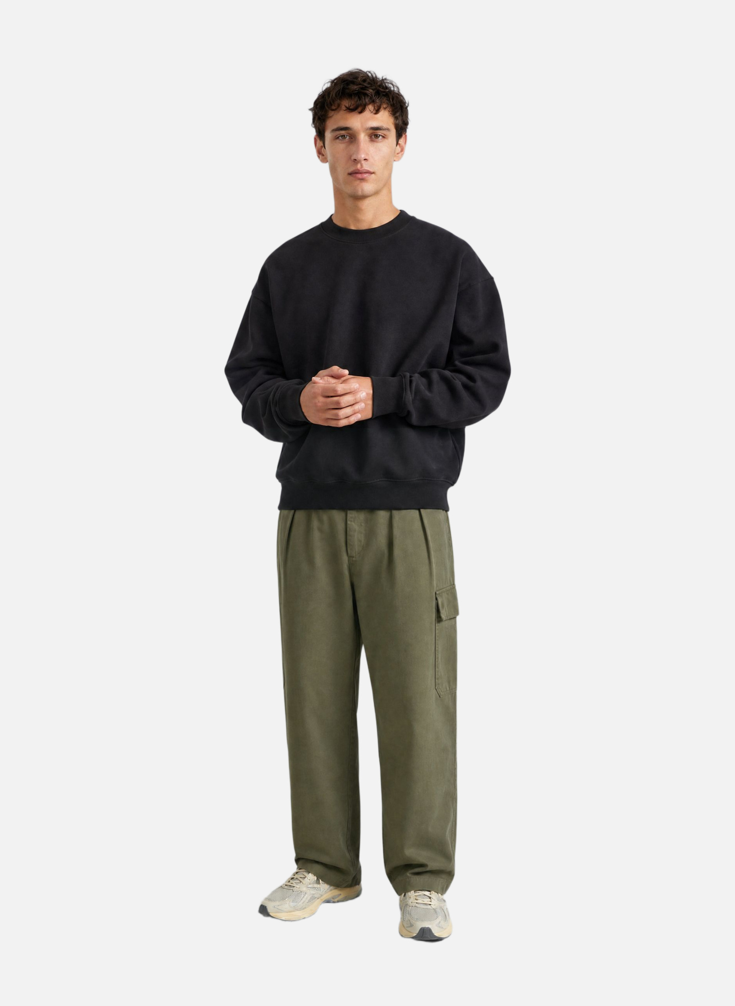Round neck sweatshirt THE KOOPLES Black