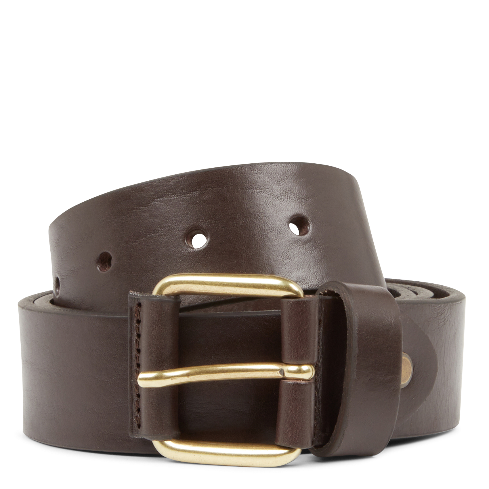 Leather belt AU PRINTEMPS PARIS Brown
