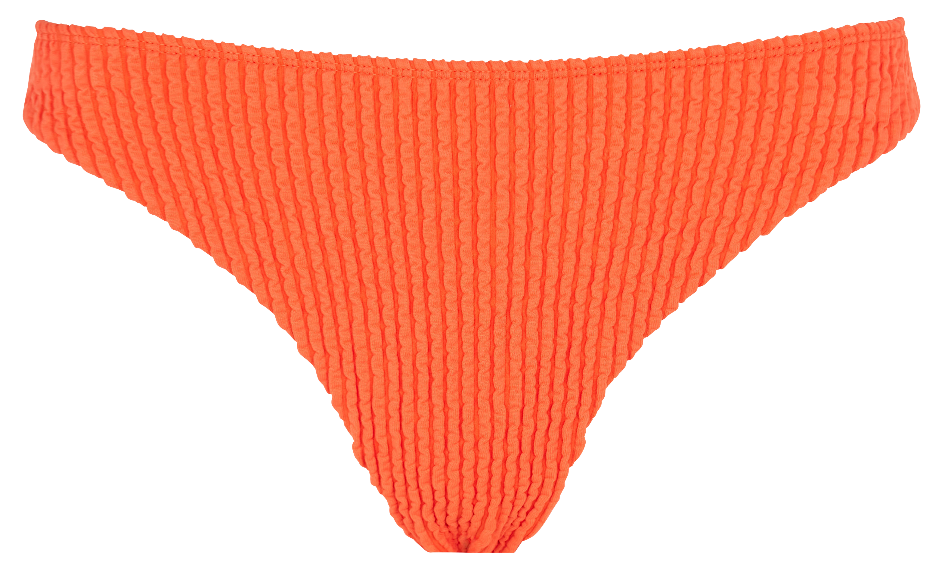 Textured bikini bottoms ALBERTINE Orange