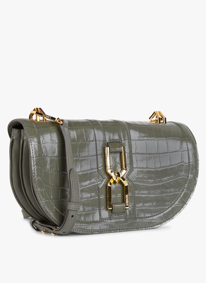 Sac bandouliere femme clearance effet croco