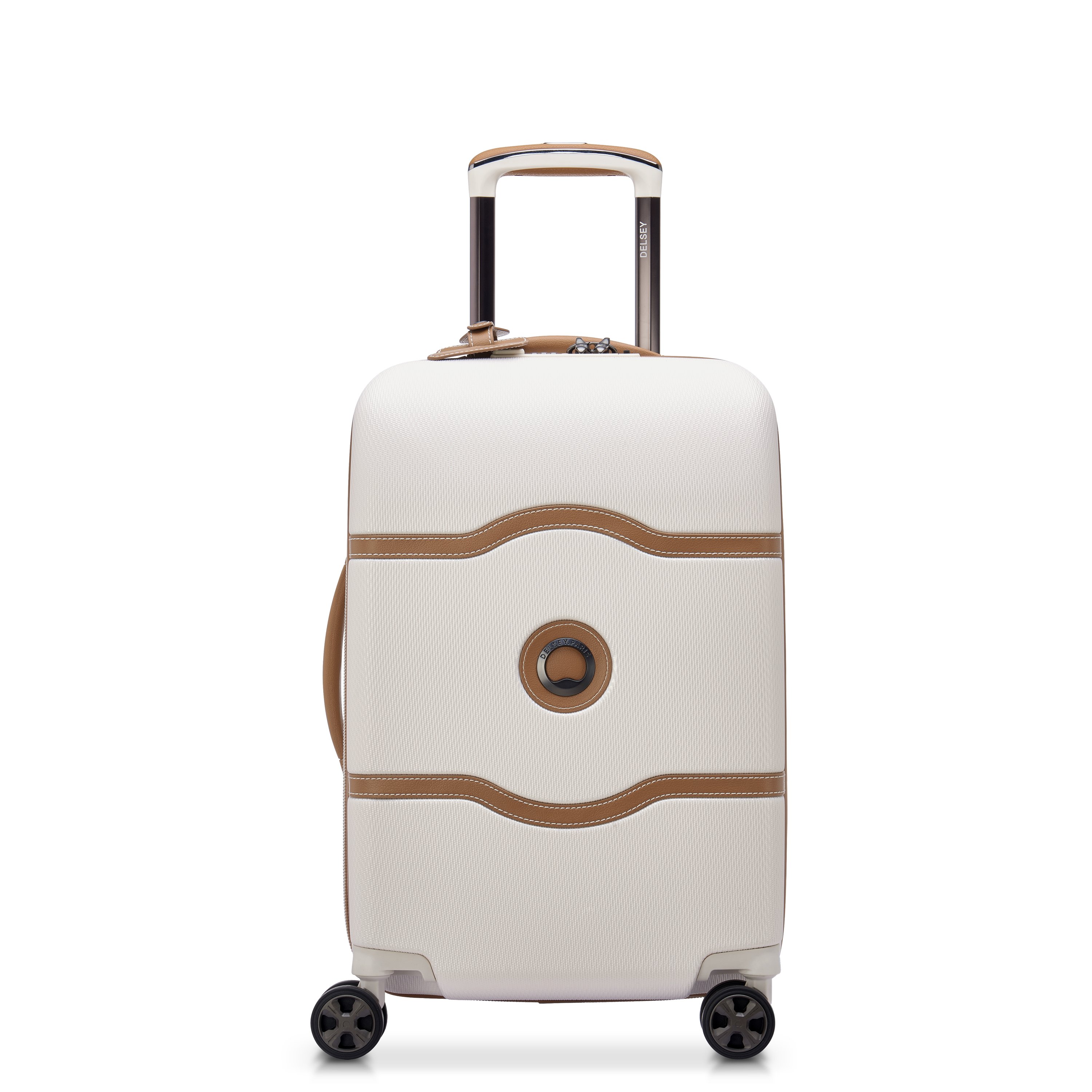 Rigid cabin suitcase DELSEY PARIS Beige