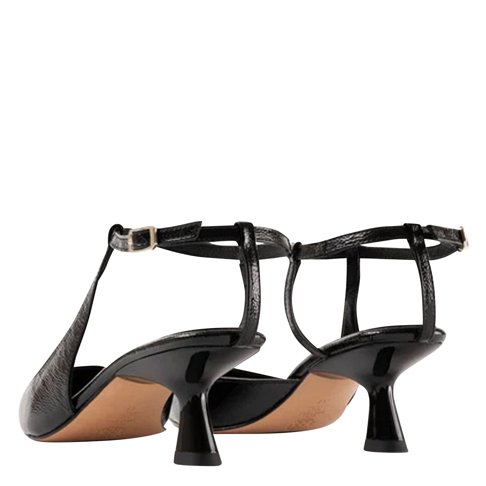 Escarpins en cuir verni  SOULIER MARTINEZ Noir