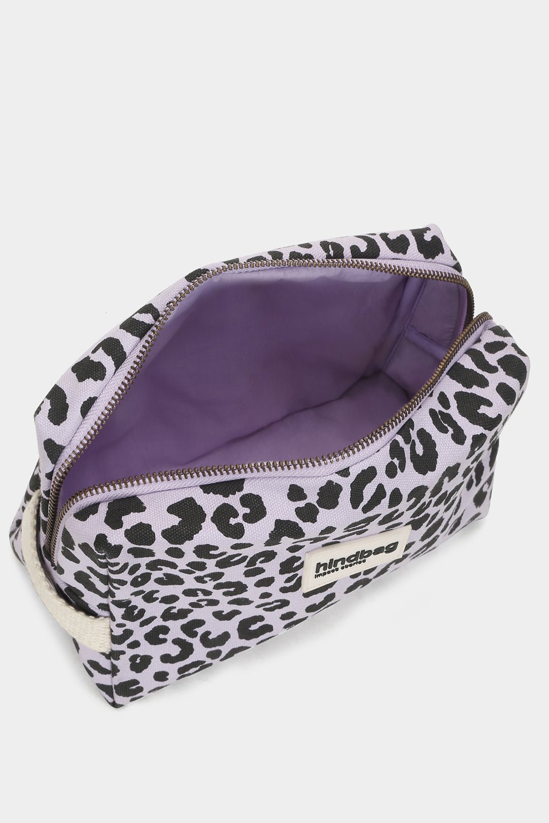 Cotton toiletry bag HINDBAG Purple