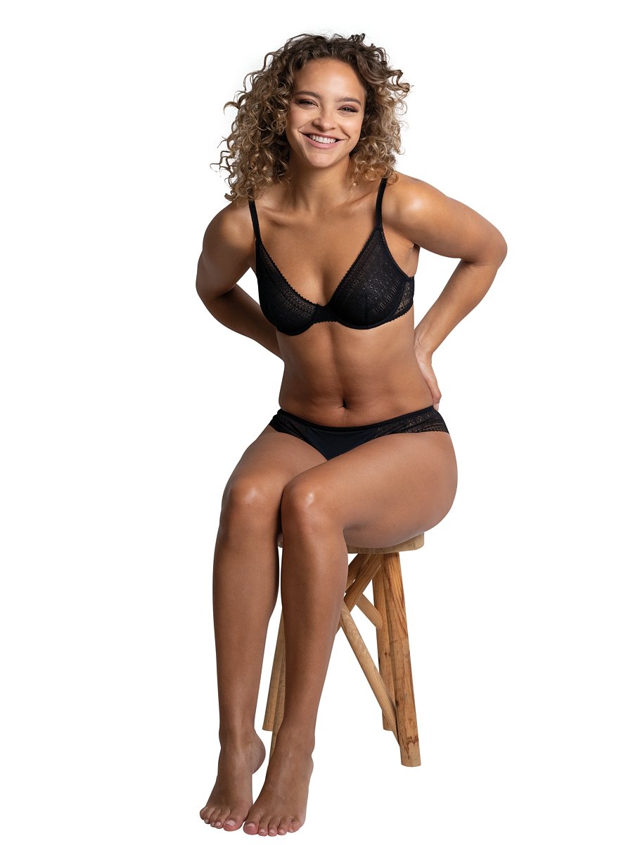 Full-cup bra PASSIONATA Black