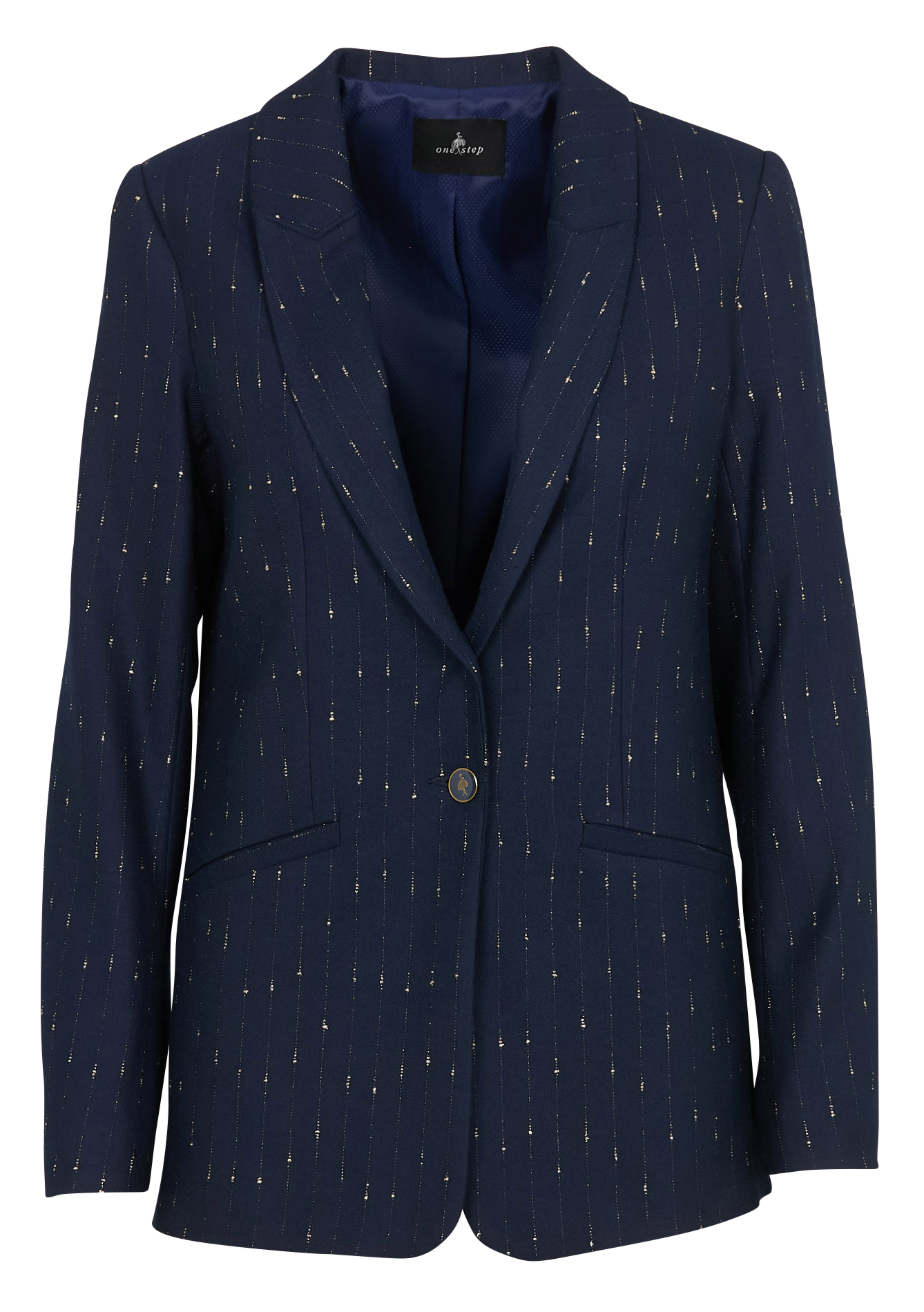 Veste tailleur cintrée ONE STEP Bleu