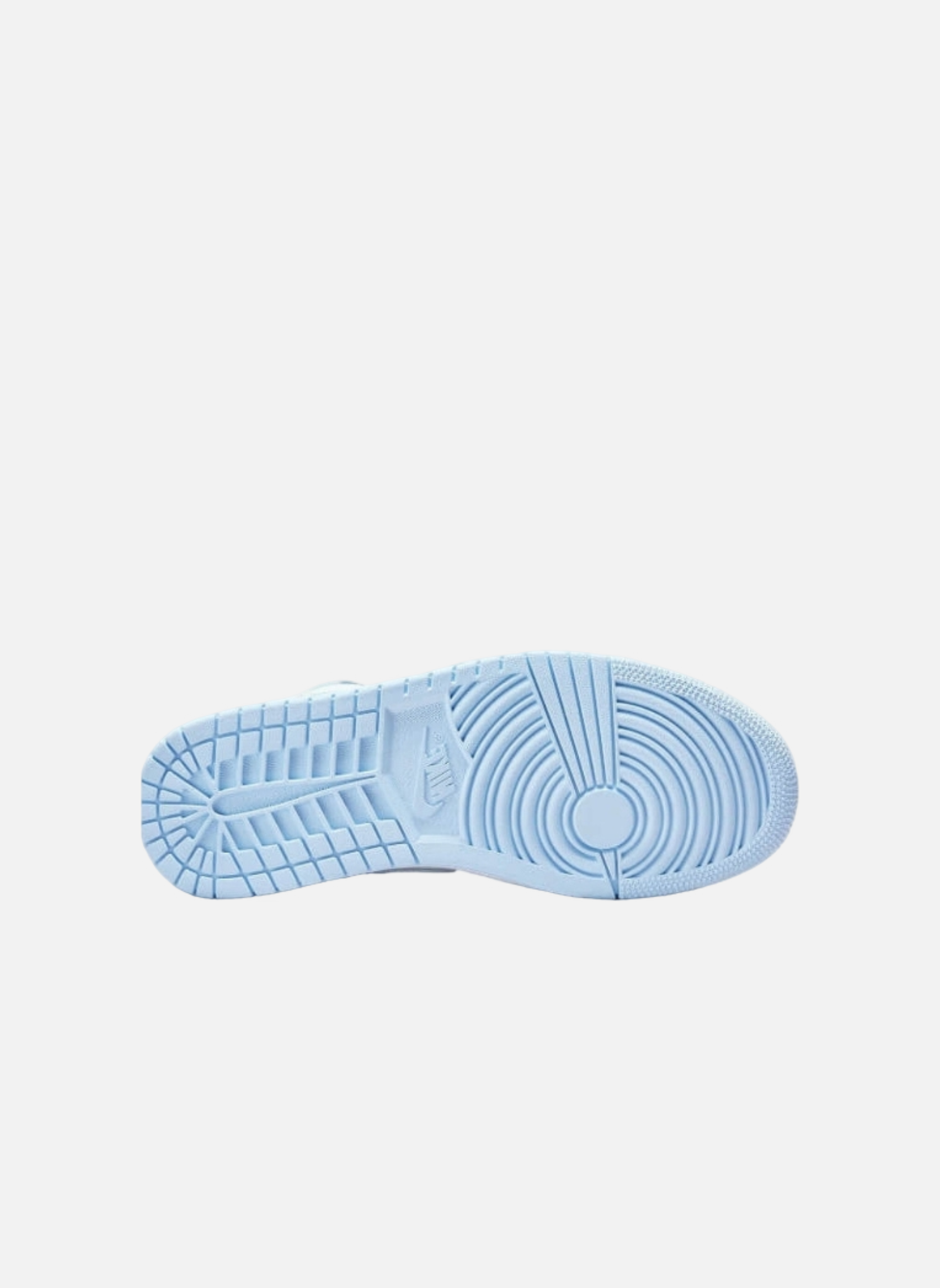 Leather low-top sneakers Jordan Blue