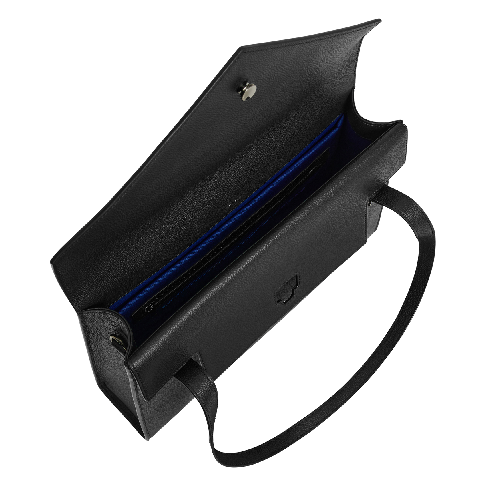 Leather document holder LE TANNEUR Black