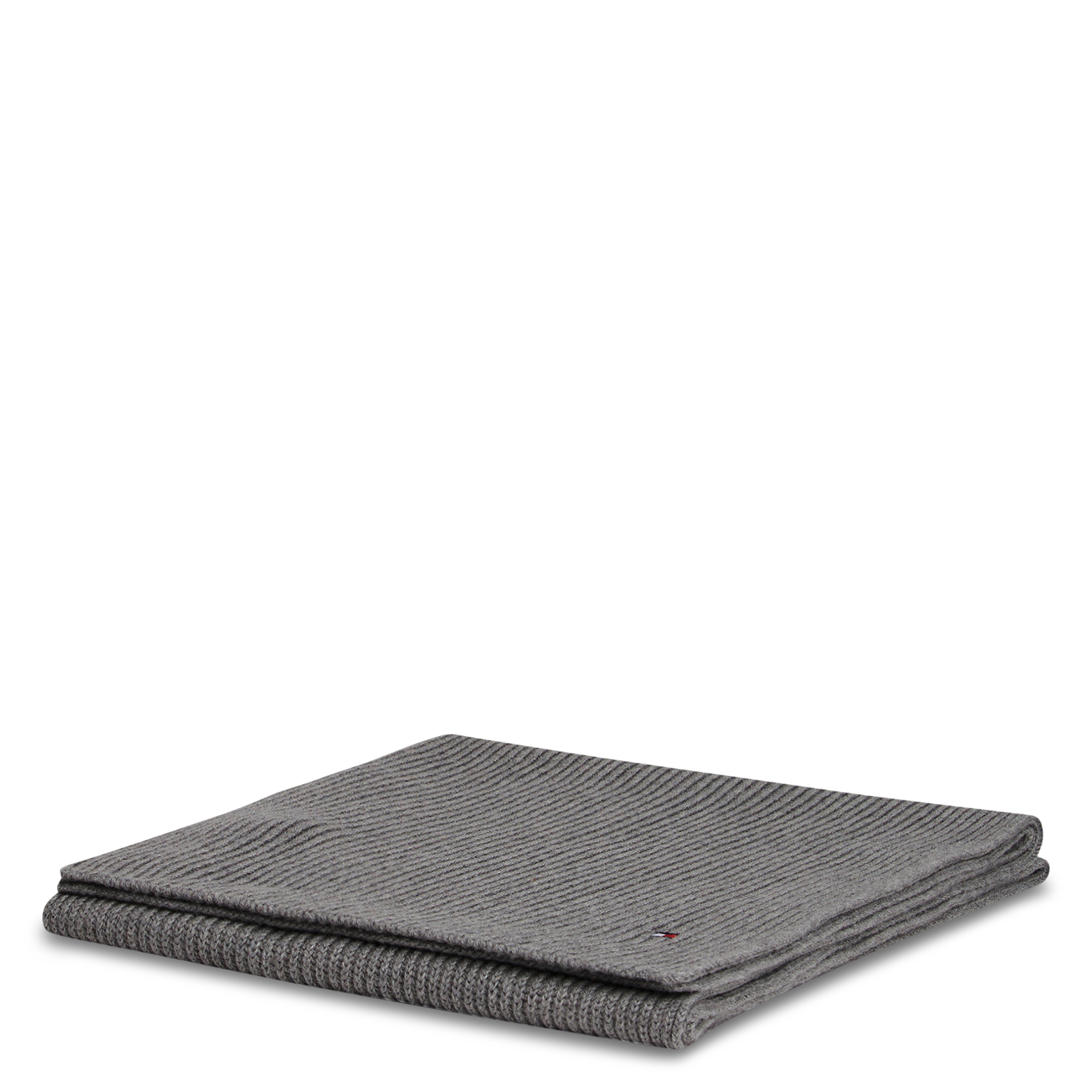 Organic cotton-blend scarf TOMMY HILFIGER Grey