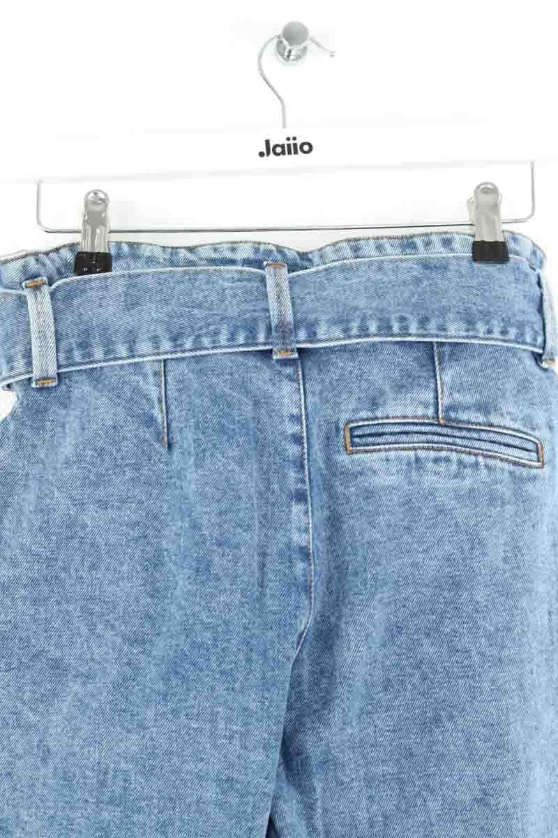 Slim-fit stretch cotton jeans with regular waist SEZANE - Seconde main Blue
