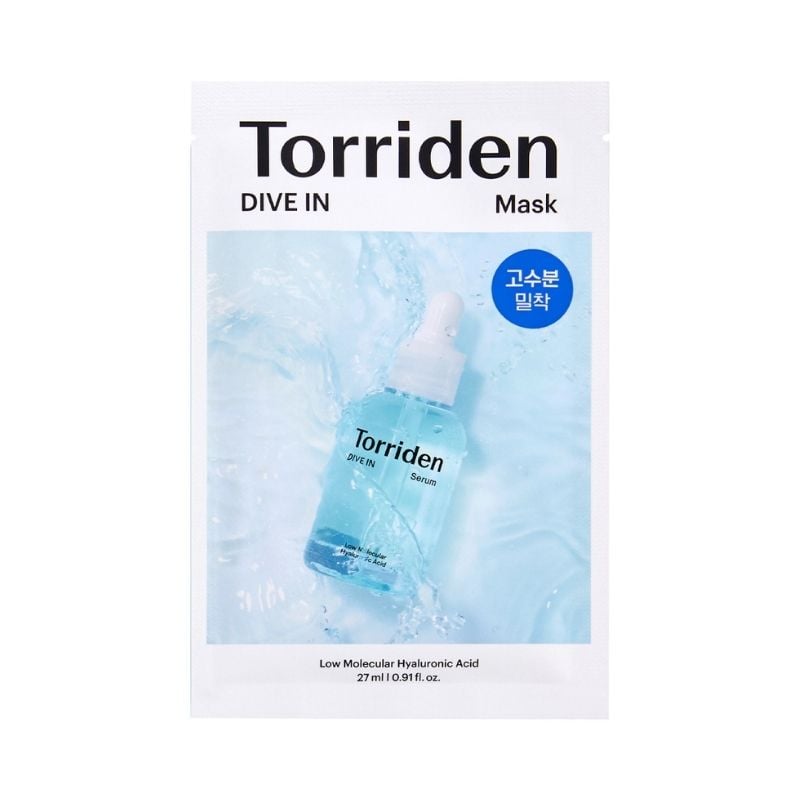 DIVE IN - Low Molecular Weight Hyaluronic Acid Sheet Mask - Intense Hydration TORRIDEN No color