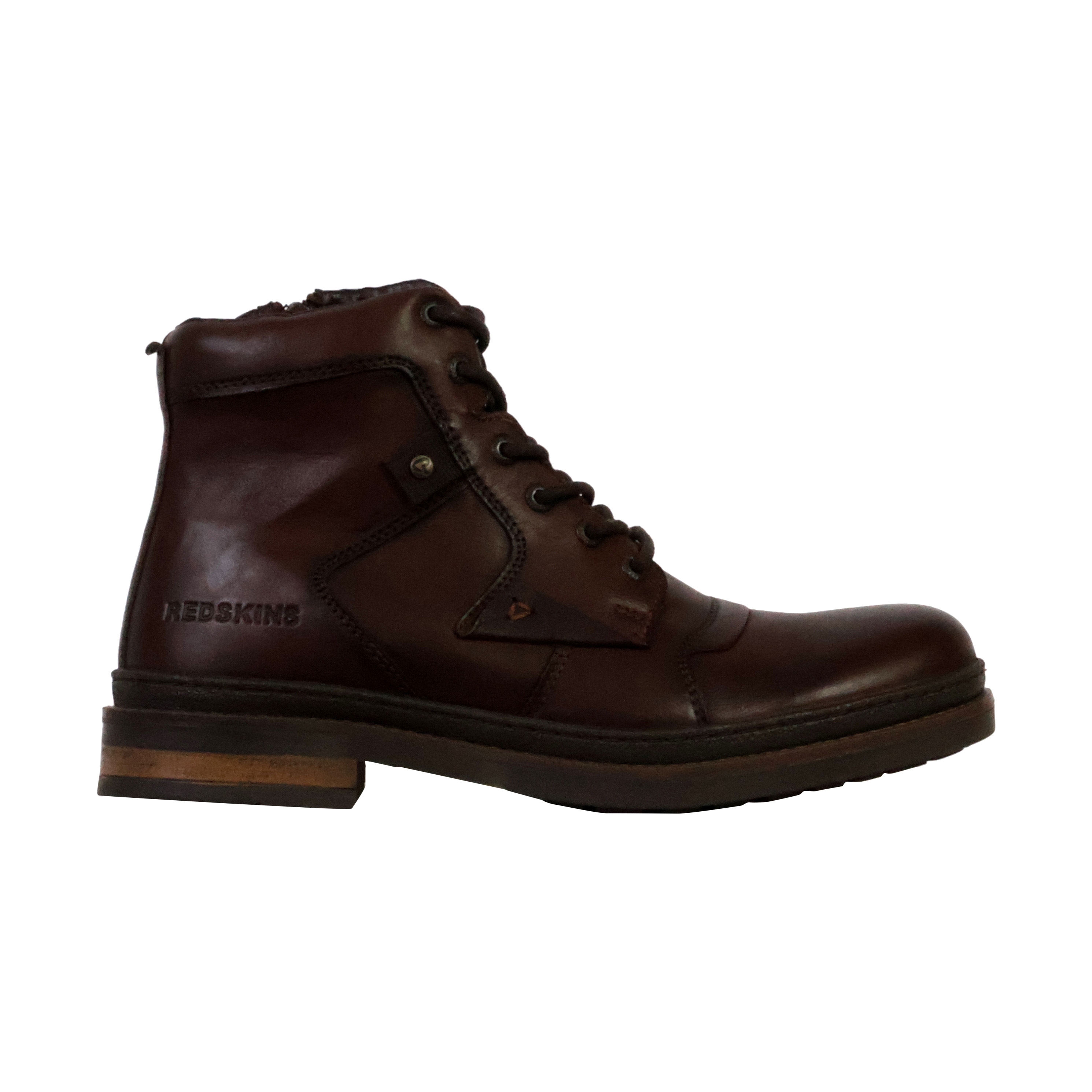 Triumph leather ankle boots REDSKINS Brown