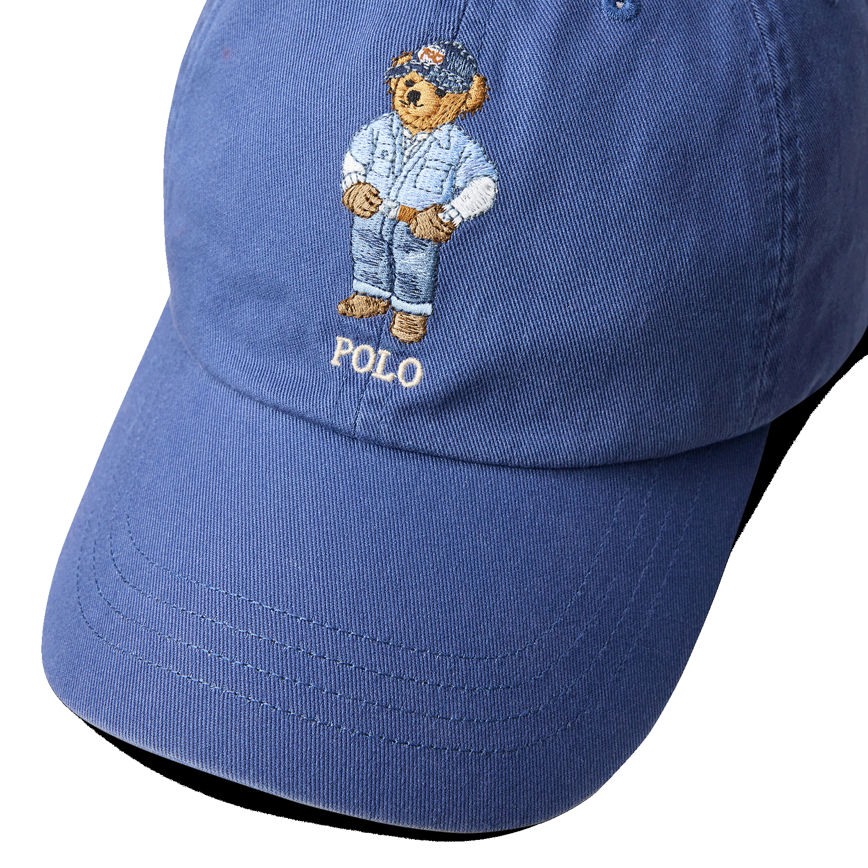 Embroidered baseball cap POLO RALPH LAUREN Blue