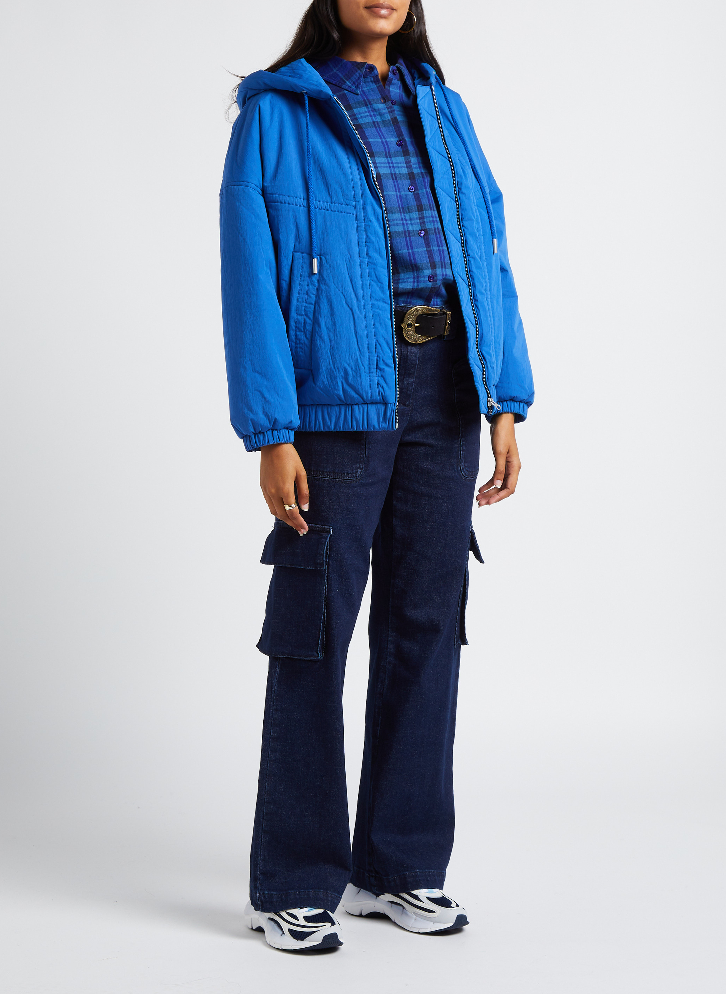 Baskets basses en cuir  REEBOK Blanc