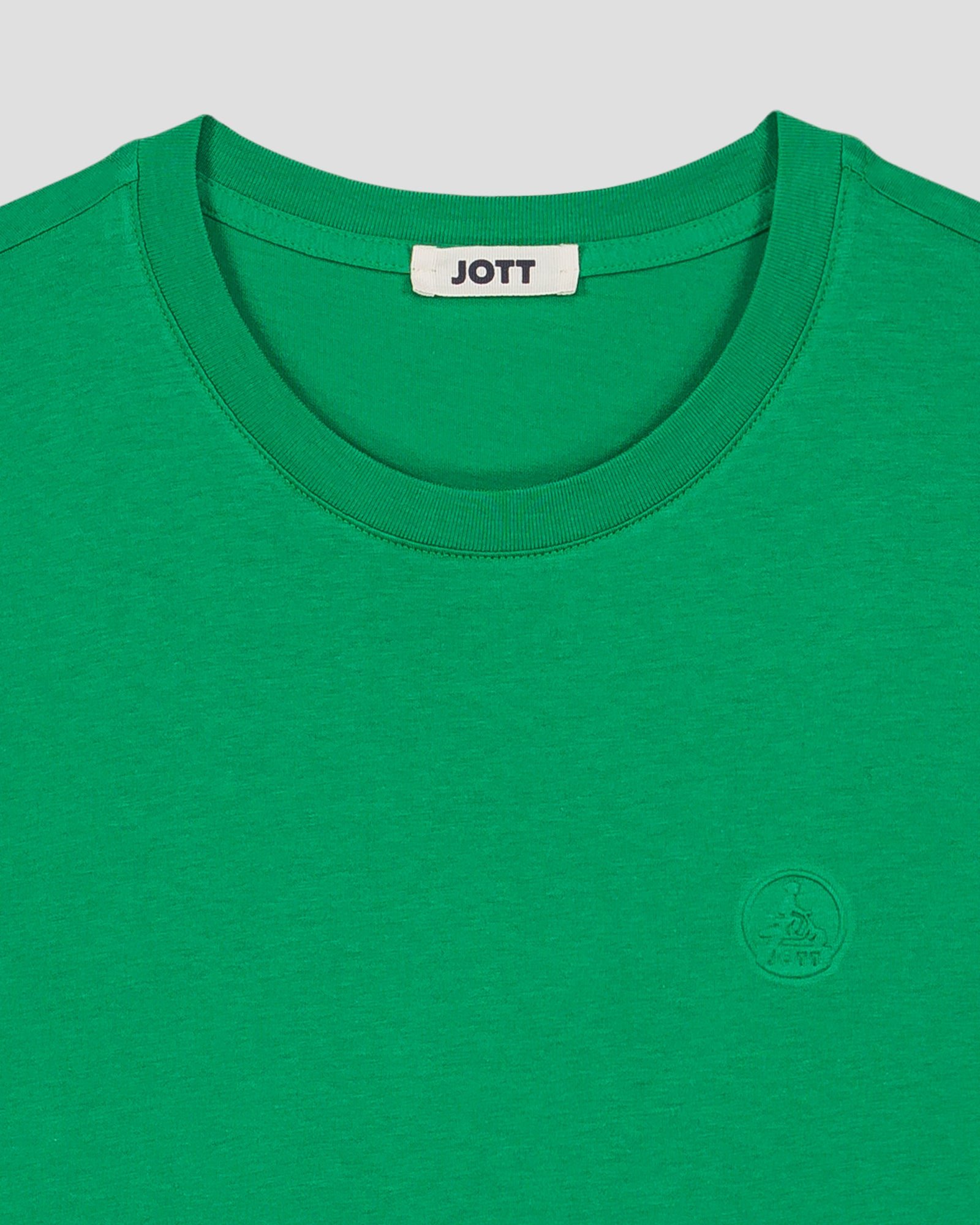 Men's round neck cotton Pedro t-shirt JOTT Green