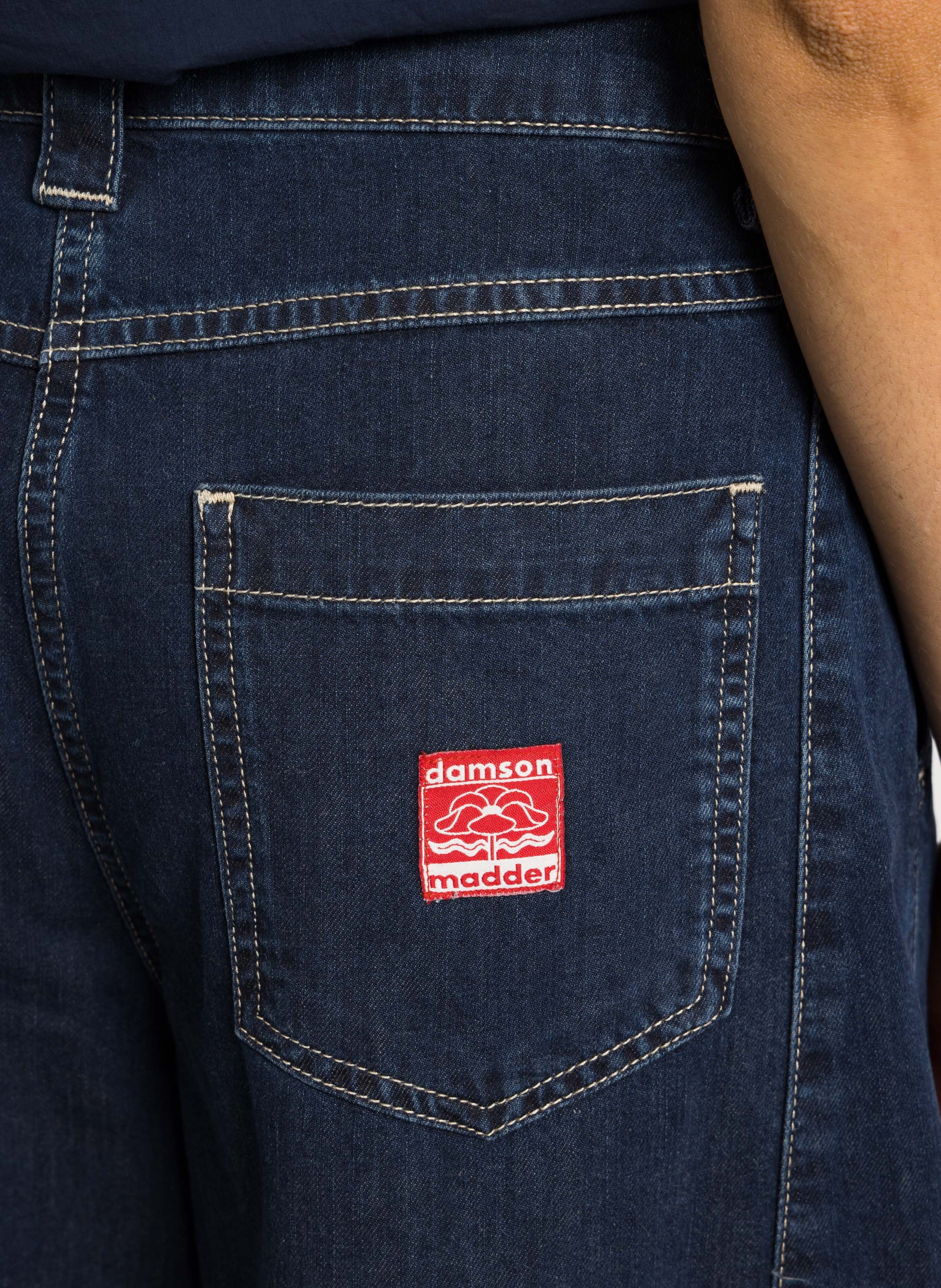 Weite Ballonjeans DAMSON MADDER Blau