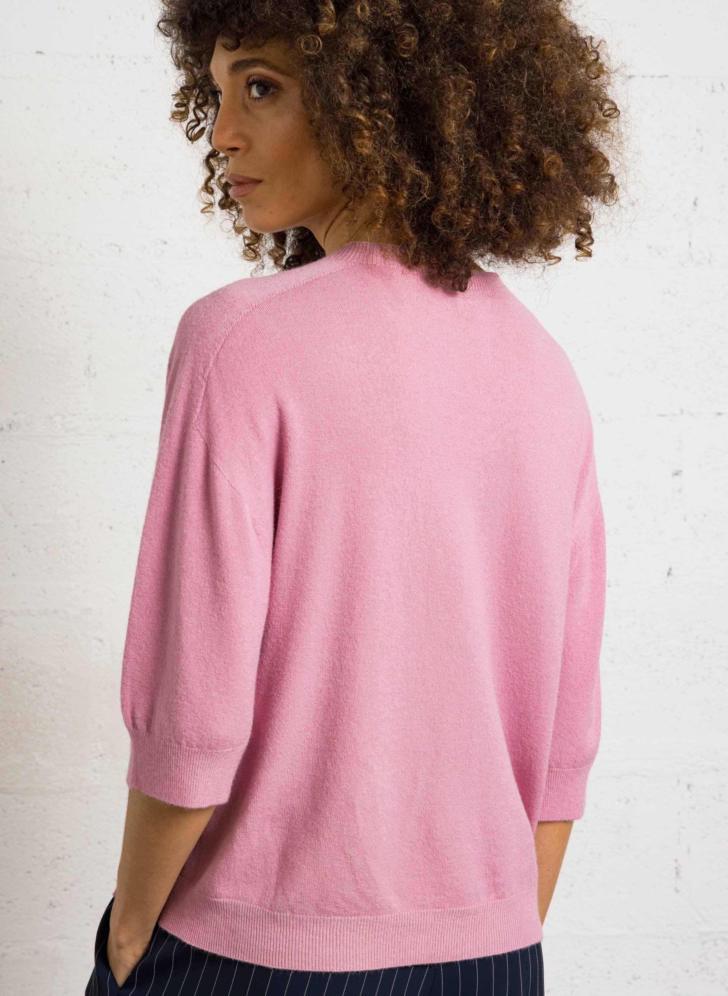 High-neck sweater IMPERIAL Pink