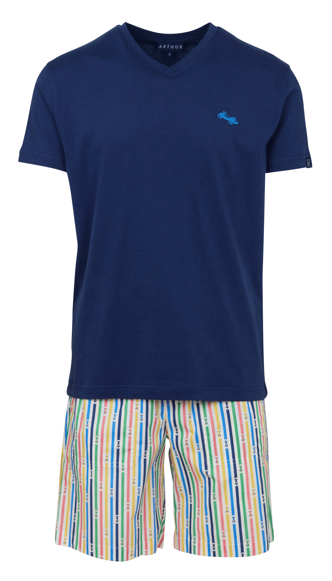 Ensemble pyjama en coton ARTHUR Multicolore