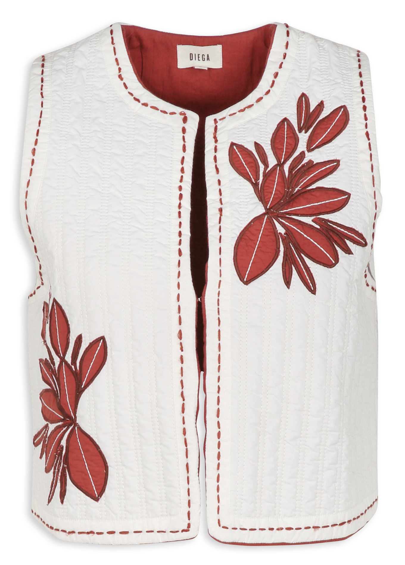 Gilet matelassé en coton DIEGA Multicolore