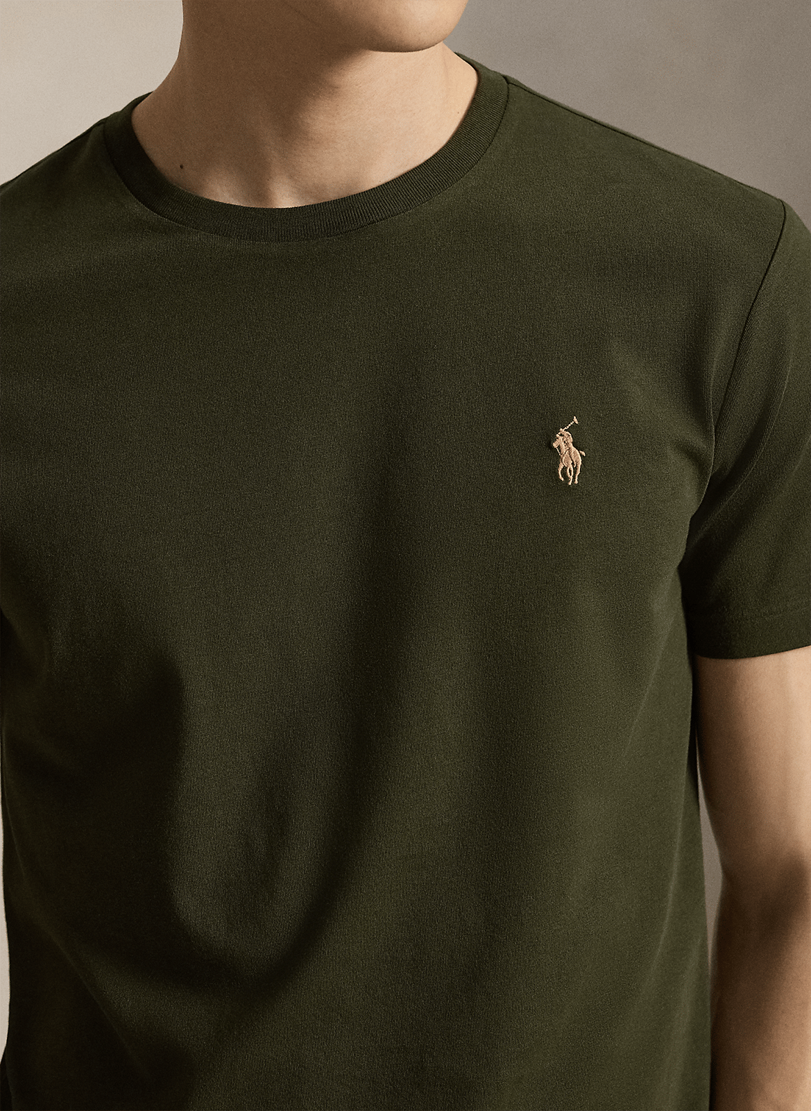 Baumwoll-T-Shirt POLO RALPH LAUREN Grun