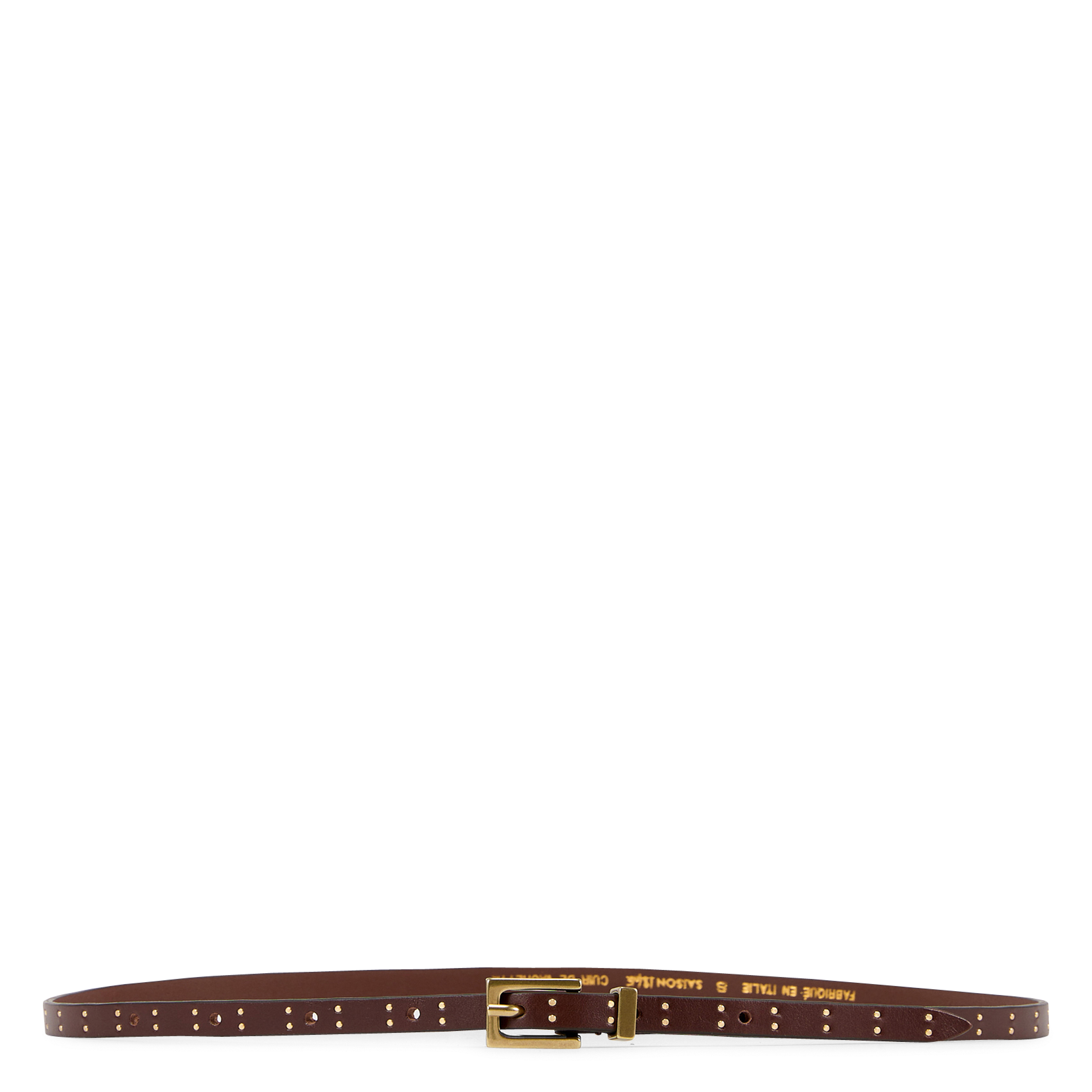 Ceinture en cuir SAISON 1865 Marron