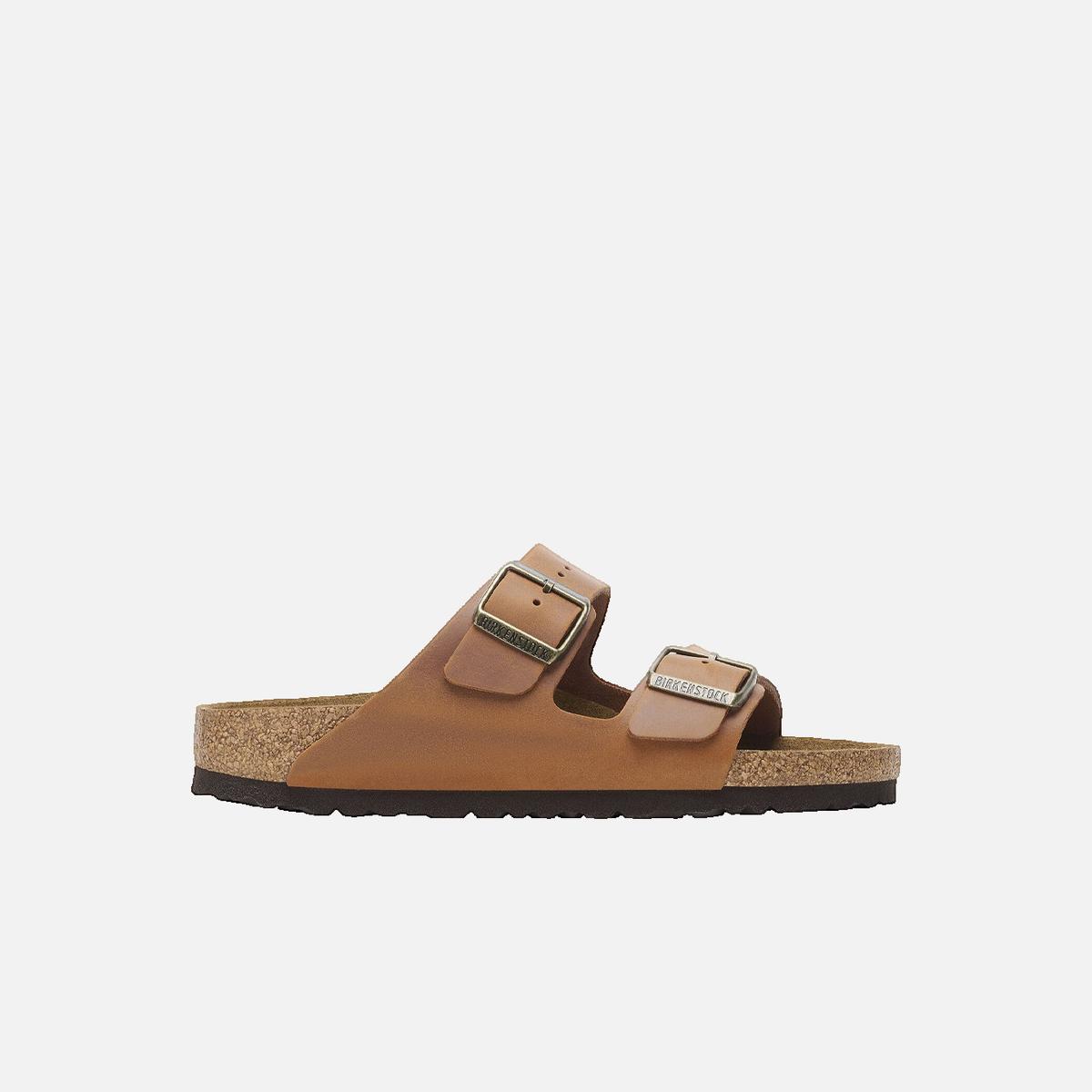 Arizona flat sandals BIRKENSTOCK Brown
