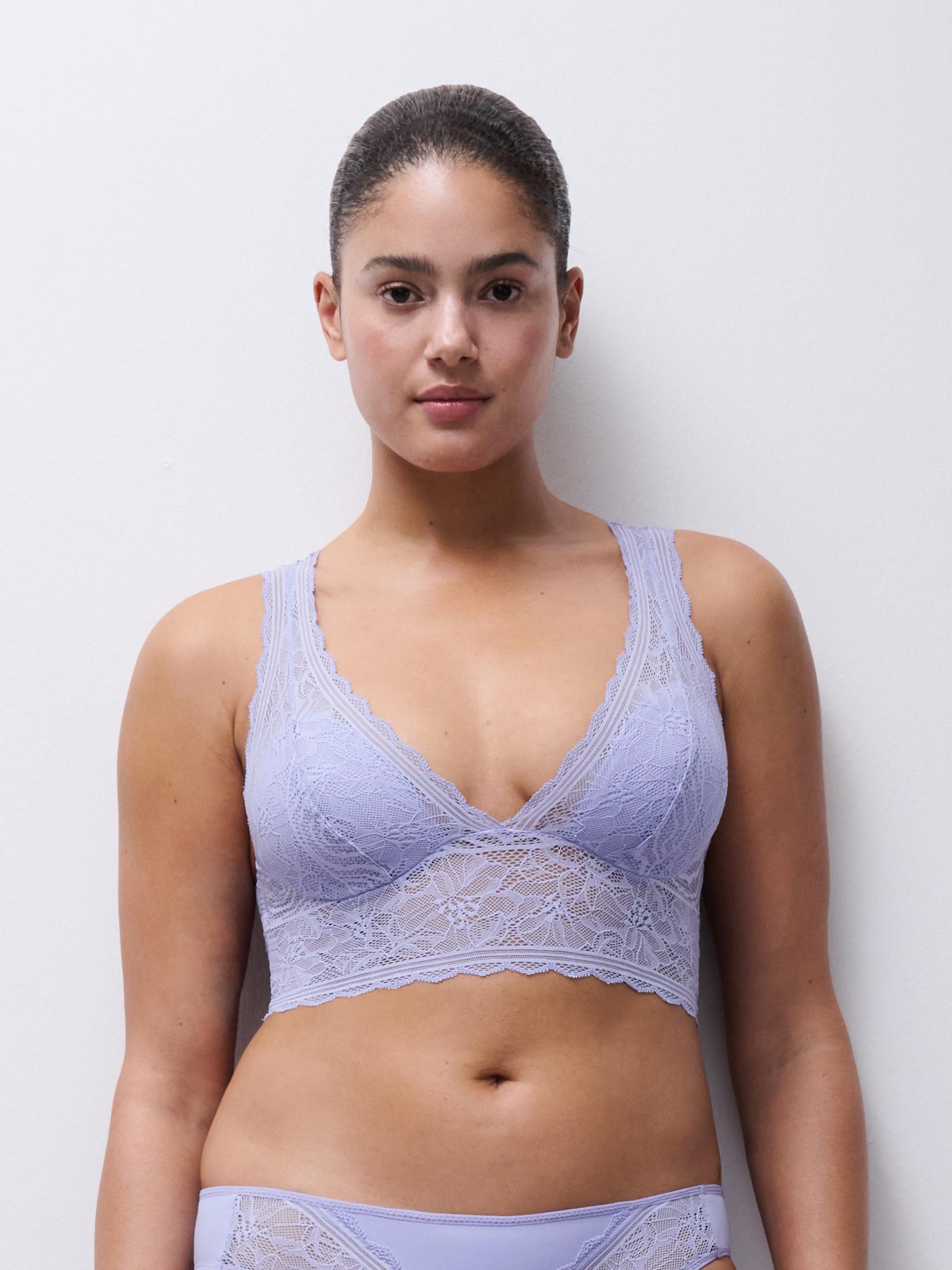 Non-wired foam bra CHANTELLE Purple