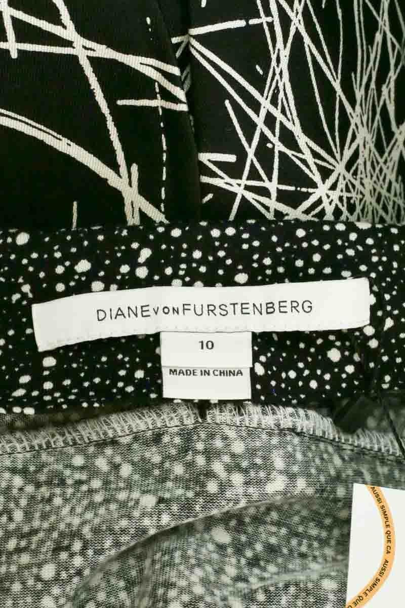 Dress DIANE VON FURSTENBERG - Seconde Main Black