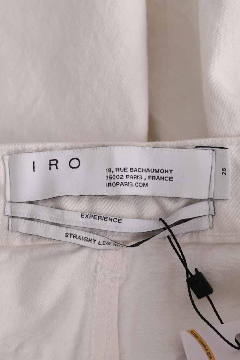 Straight jeans IRO - Seconde Main White