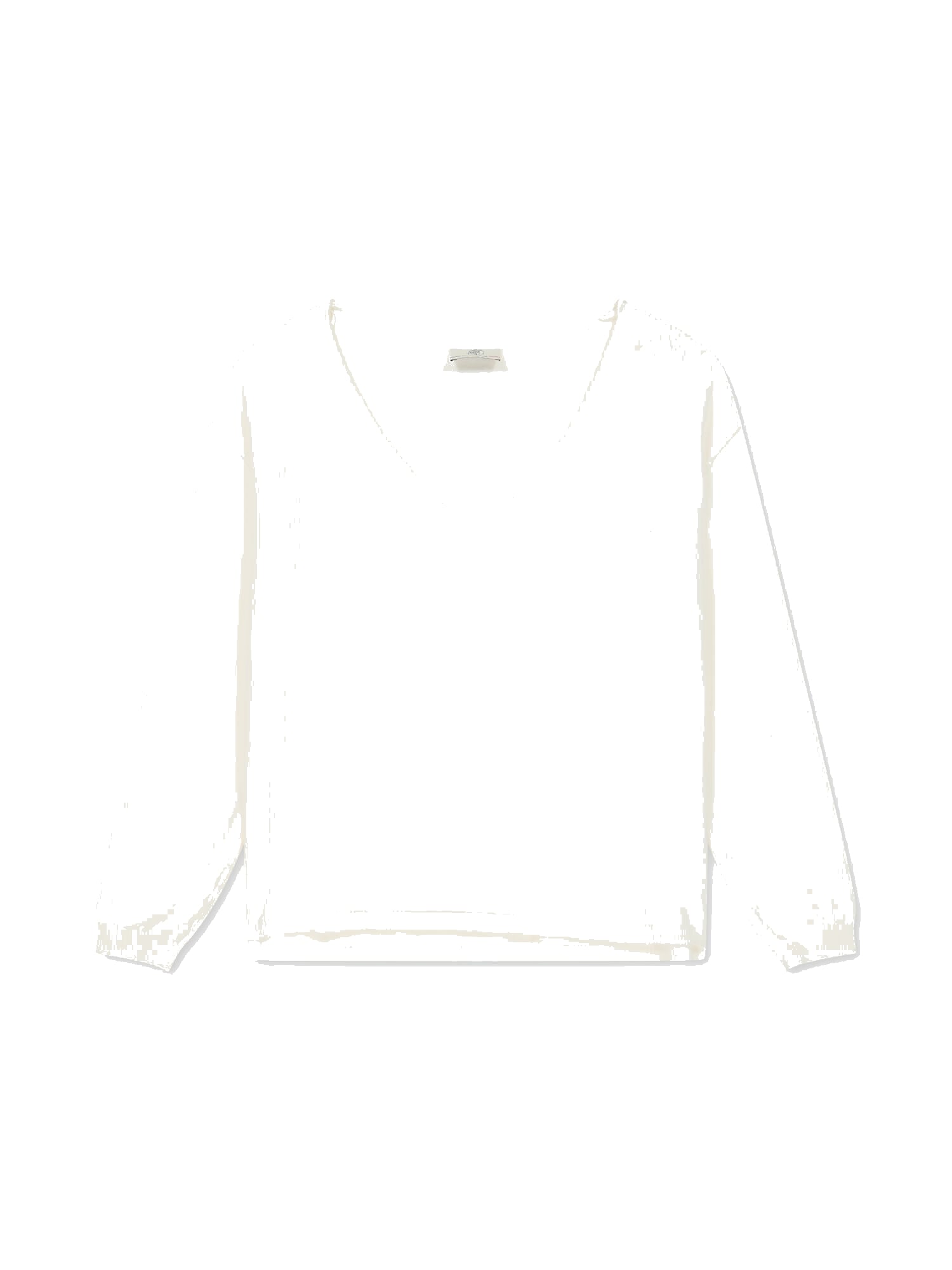 V-neck sweater LE TEMPS DES CERISES White