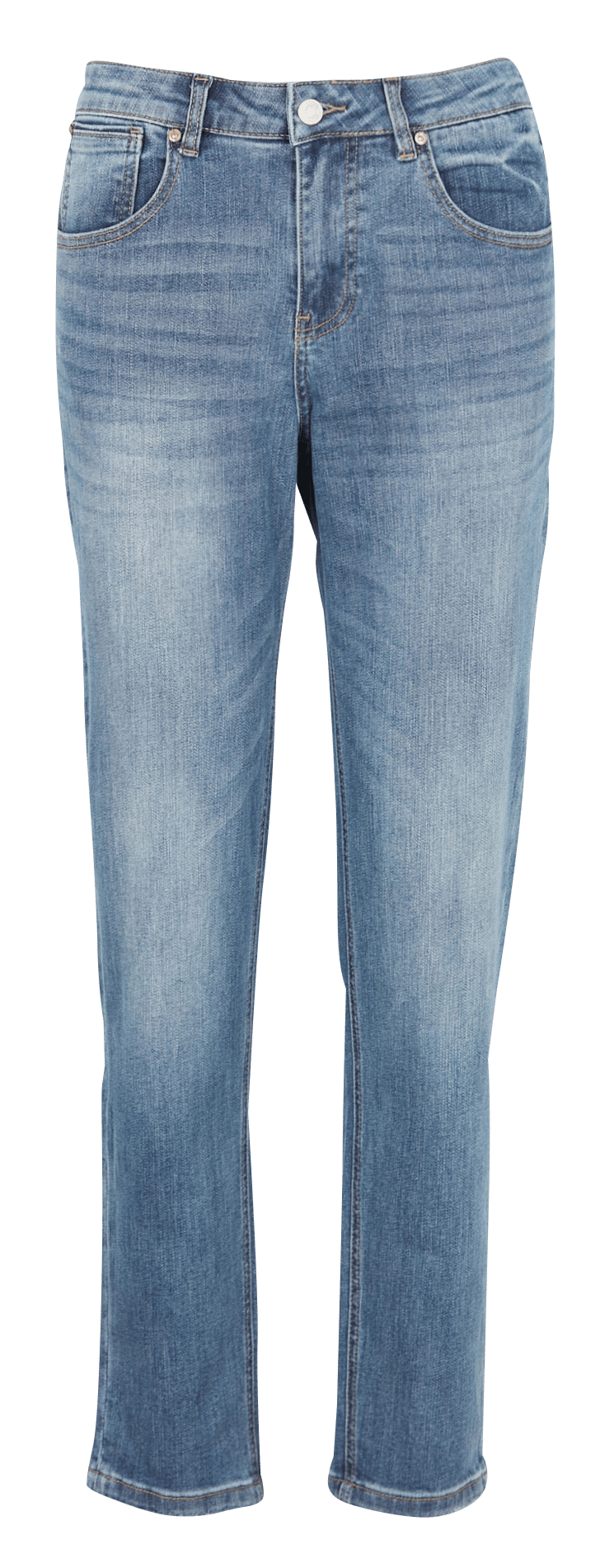 Jean boyfriend en coton mélangé  MKT Bleu