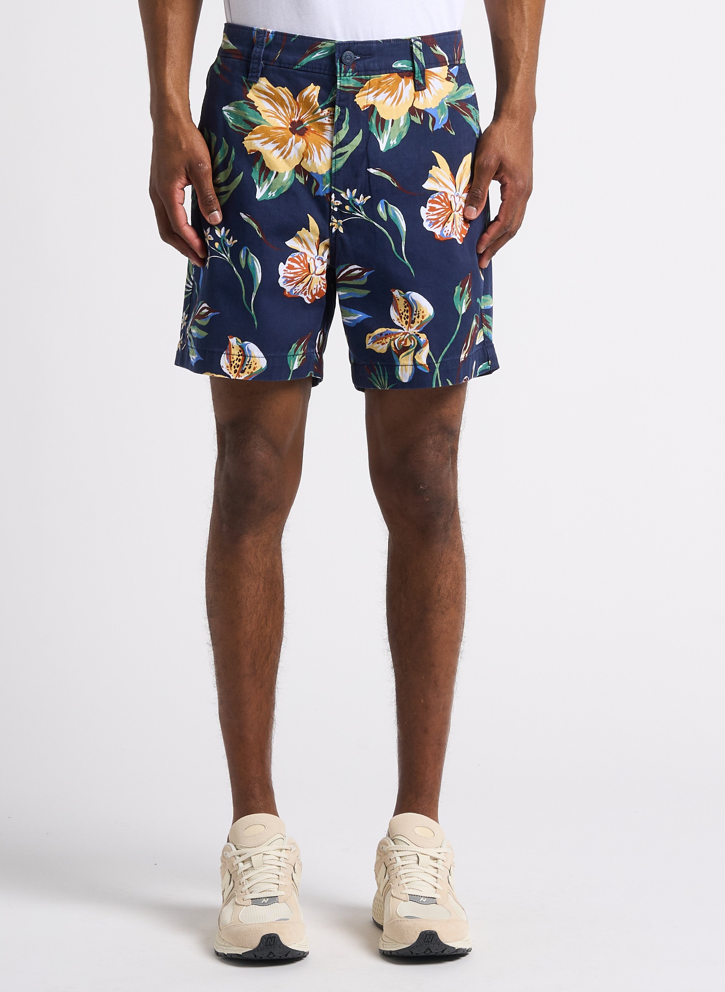 Printed cotton shorts LEVI&#039;S Blue