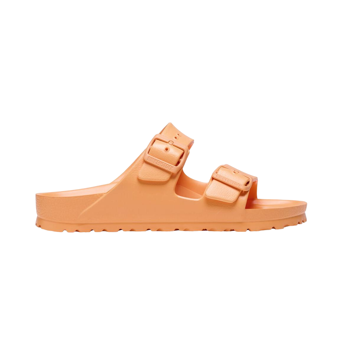 Faux leather sandals BIRKENSTOCK Orange