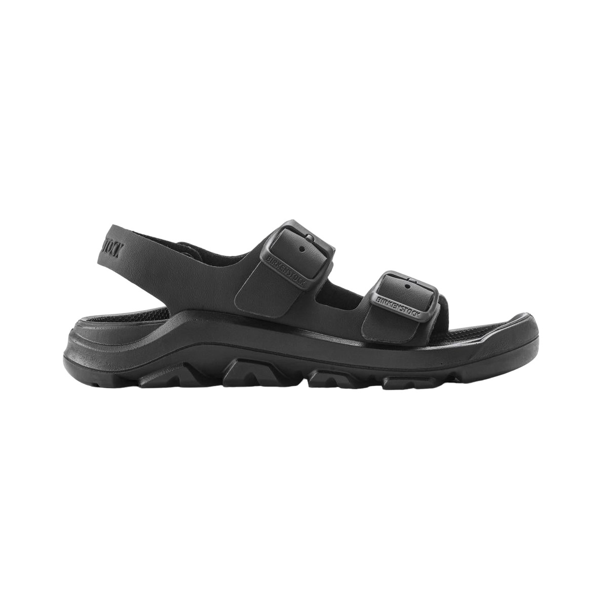 Faux leather sandals BIRKENSTOCK Black