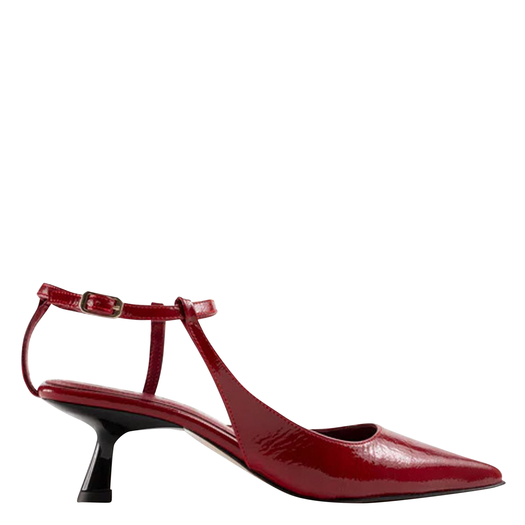 Escarpins en cuir vernis SOULIER MARTINEZ Rouge