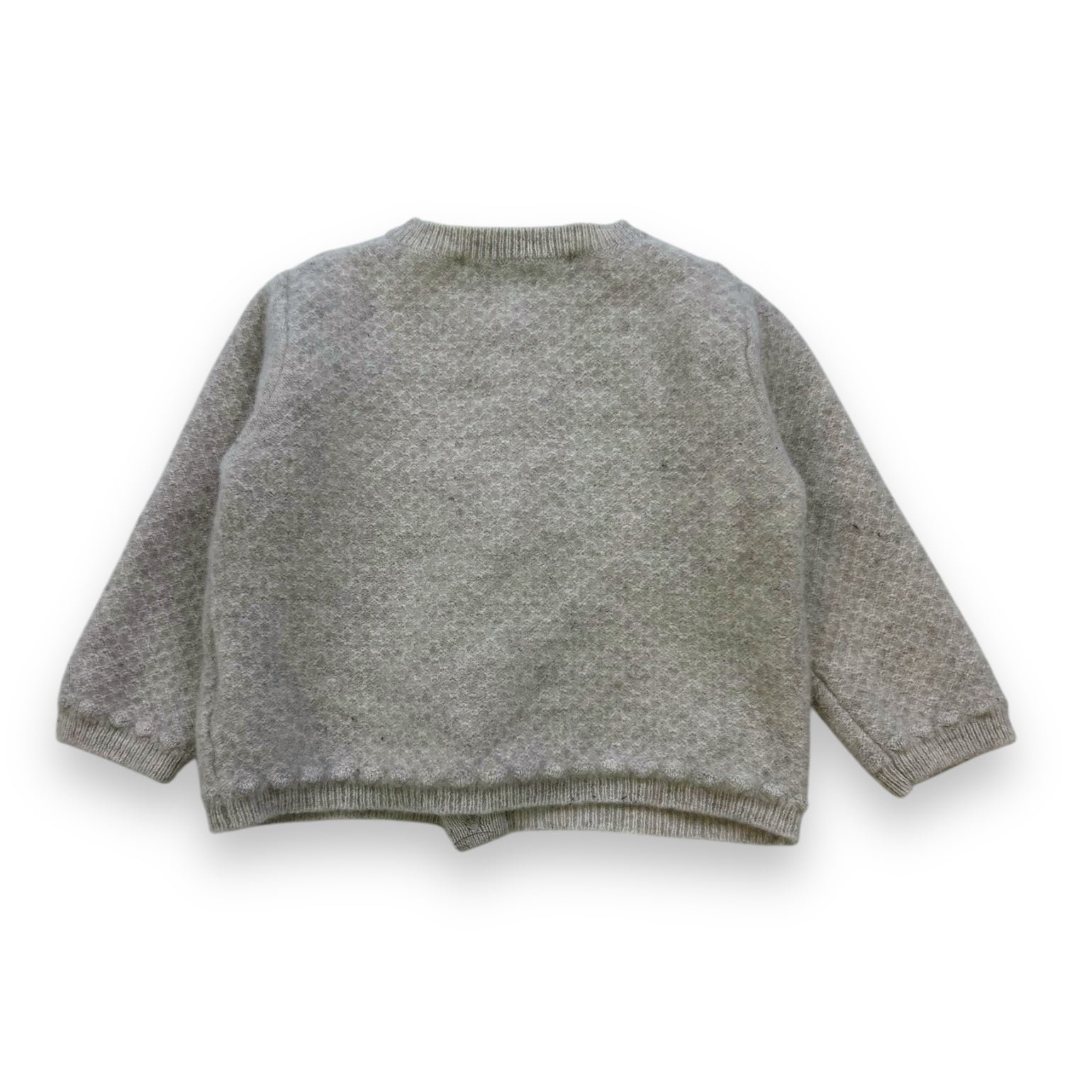 Baby grey cardigan - 6 months TARTINE ET CHOCOLAT - seconde-main Grey