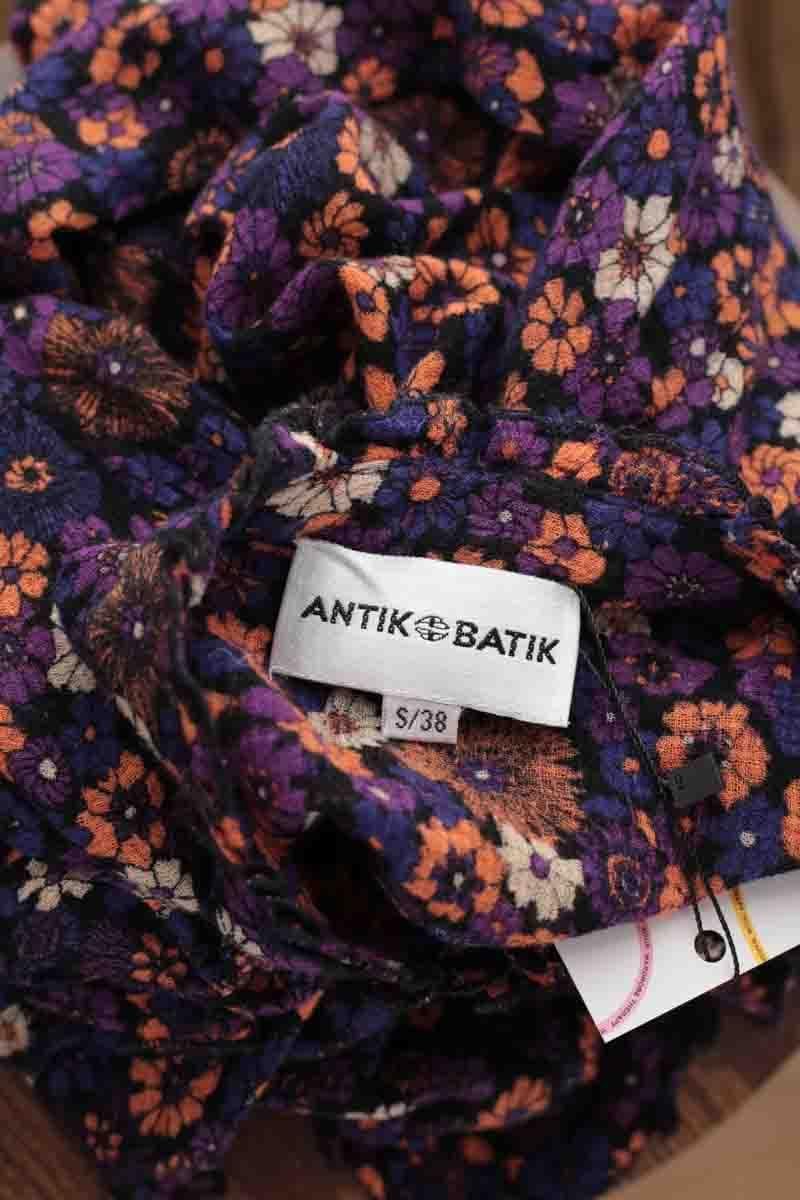 Cotton blouse ANTIK BATIK - Seconde Main Purple
